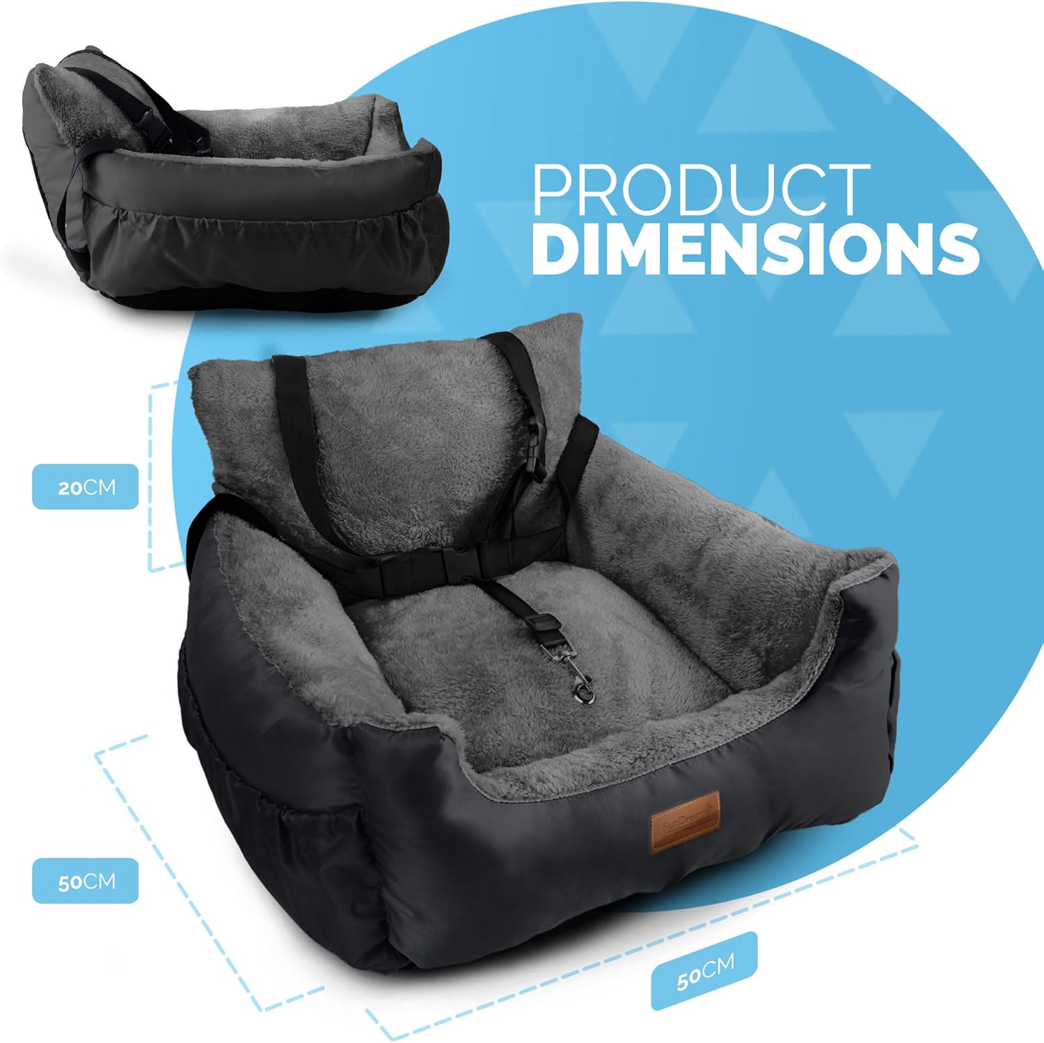 FurDreams Dog Car Seat