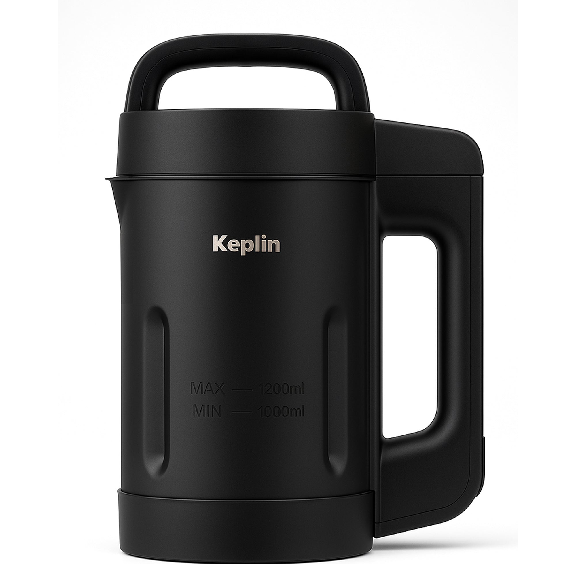 KEPLIN Soup Maker – 1.2L Multi-Function Blender & Soup Maker, Intelligent Safety Sensors, LED Control Panel, Easy Clean & Keep Warm - Stainless Steel
