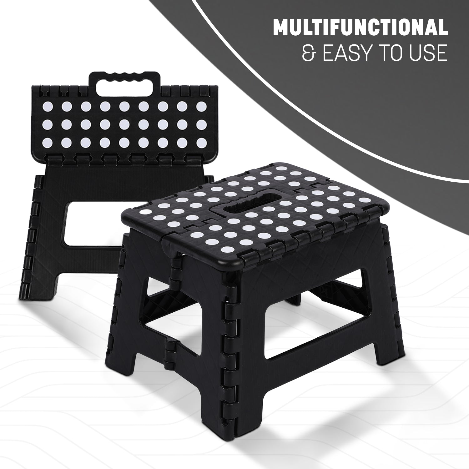 Shop 9 Inch Heavy Duty Folding Step Stool - Slip-resistant - UK