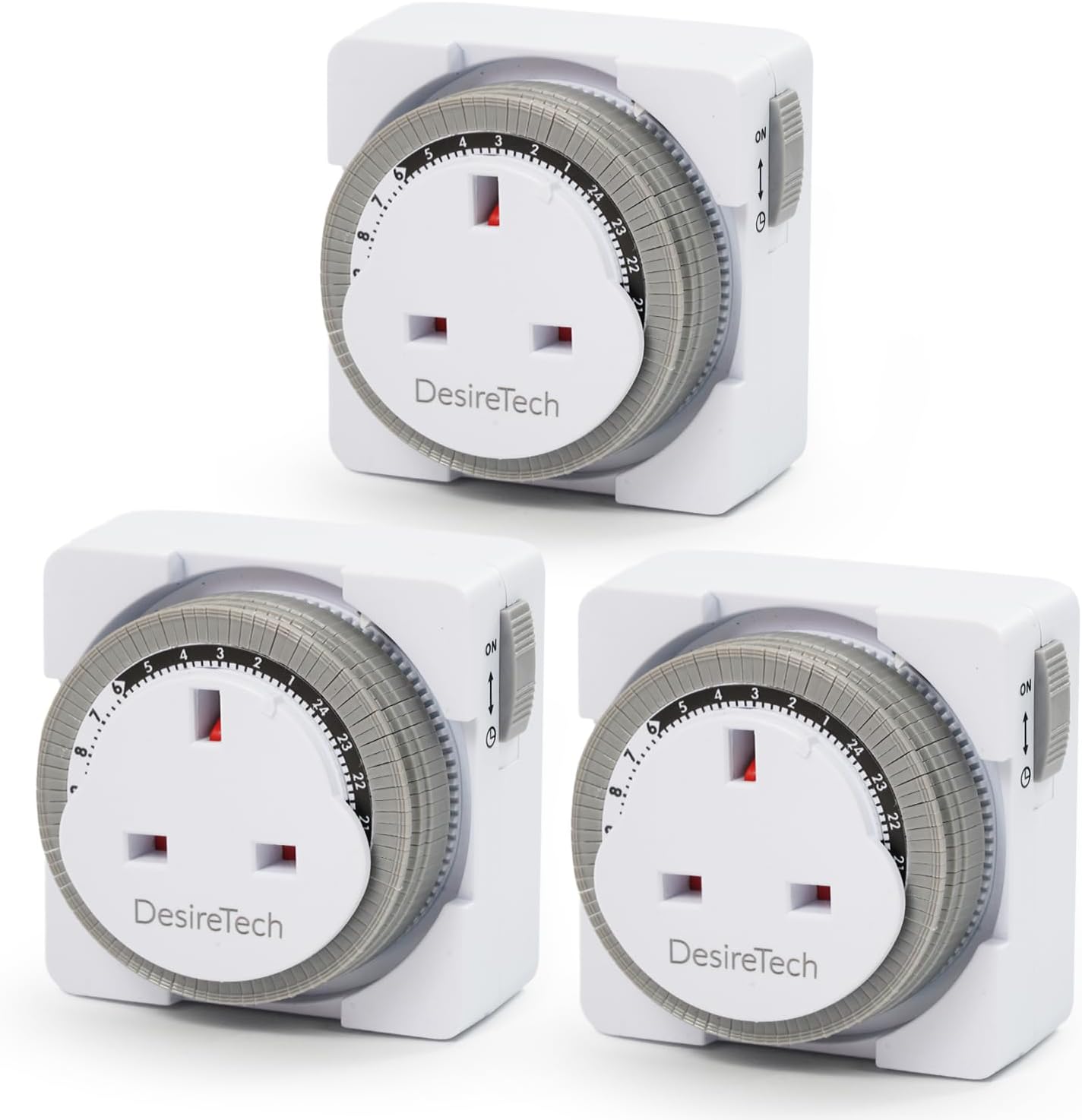 Pack of 3 Plug-In Timer Switches