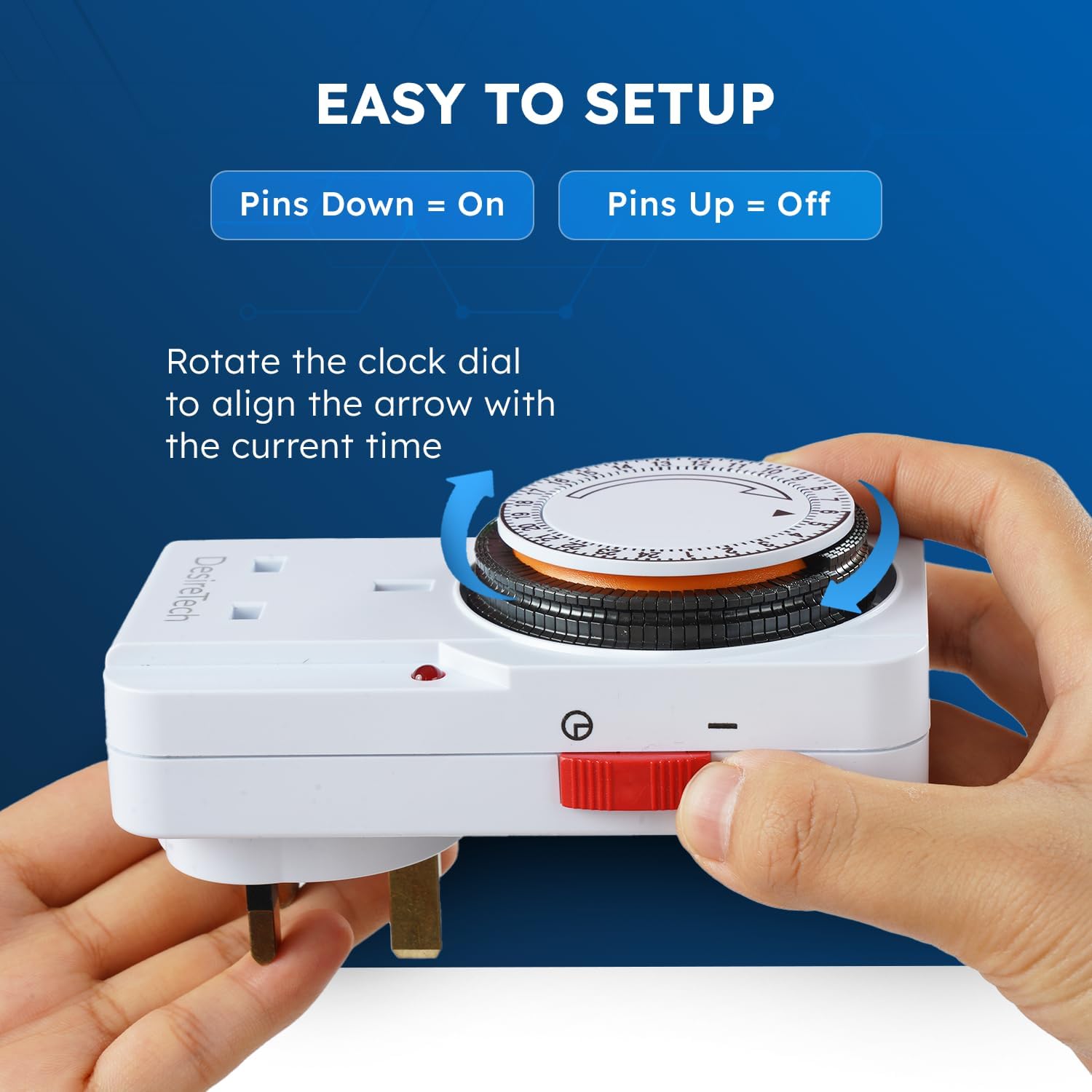 Pack of 3 Plug-In Timer Switches