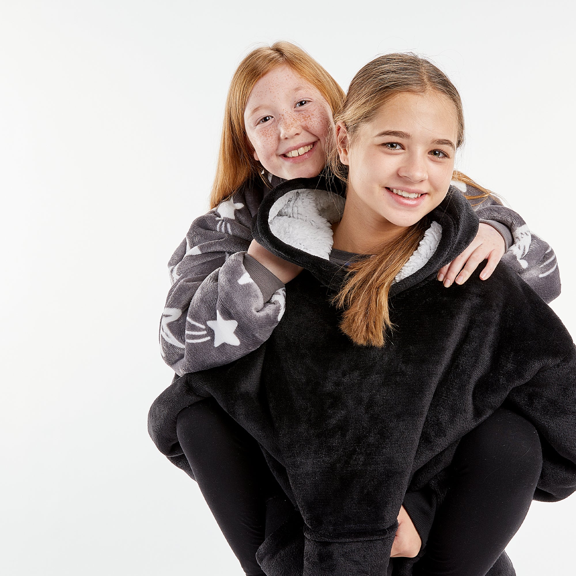 Oversized Blanket Hoodie - Thermal, Soft & Comfortable and Long Length Throw Hoodie