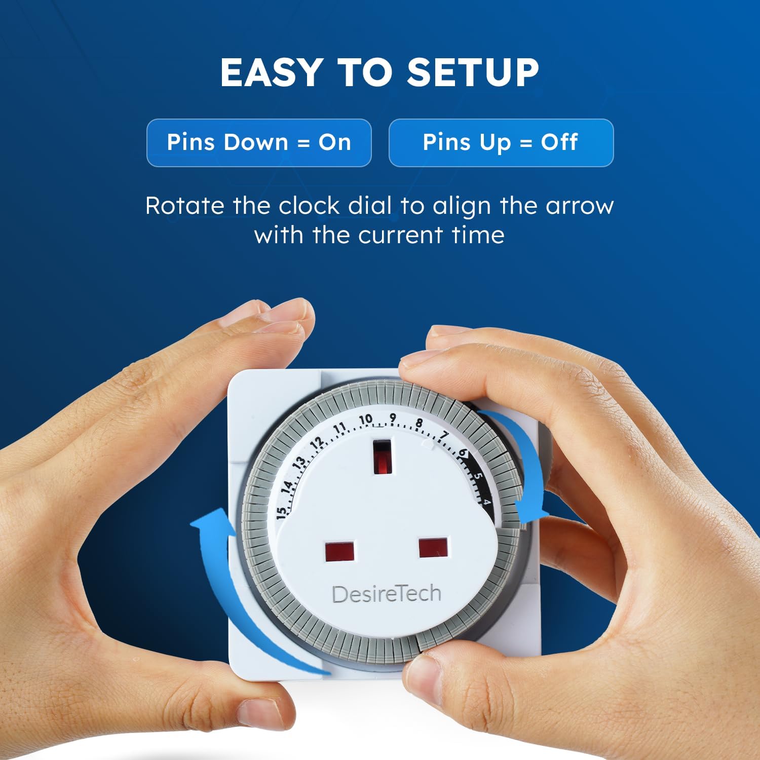 Pack of 3 Plug-In Timer Switches