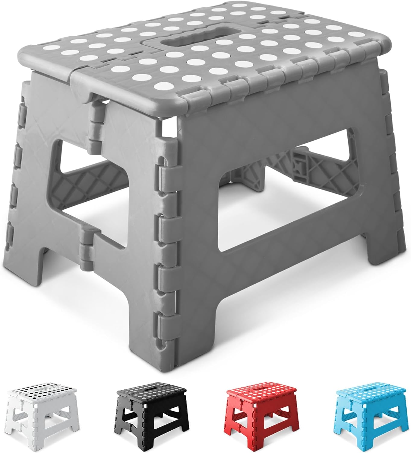 KEPLIN 13inch Heavy Duty Folding Step Stool