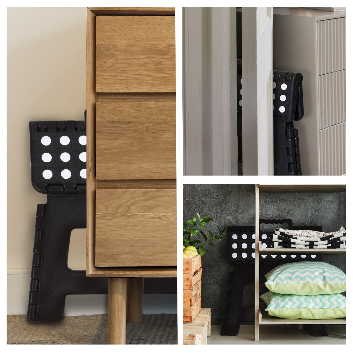 Shop 9 Inch Heavy Duty Folding Step Stool - Slip-resistant - UK