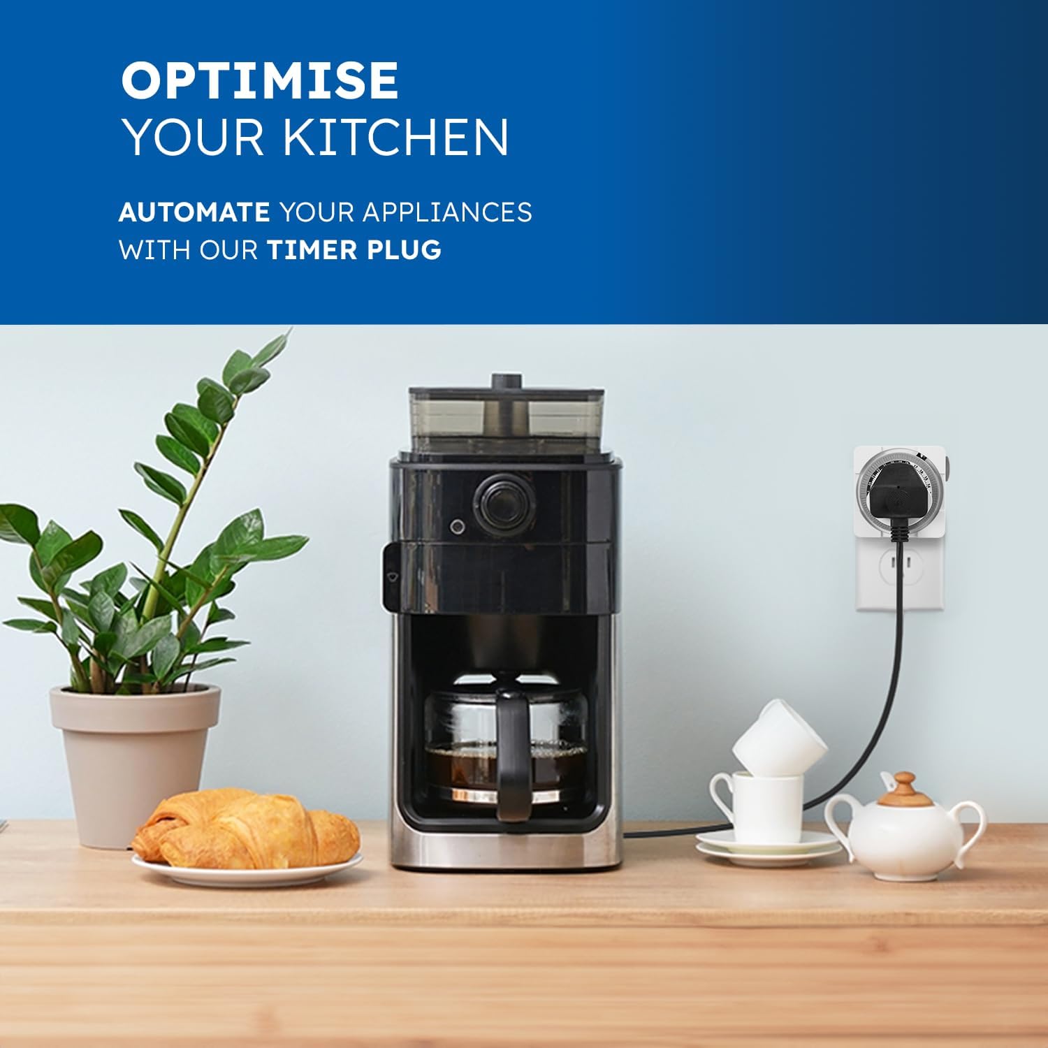 Pack of 3 Plug-In Timer Switches