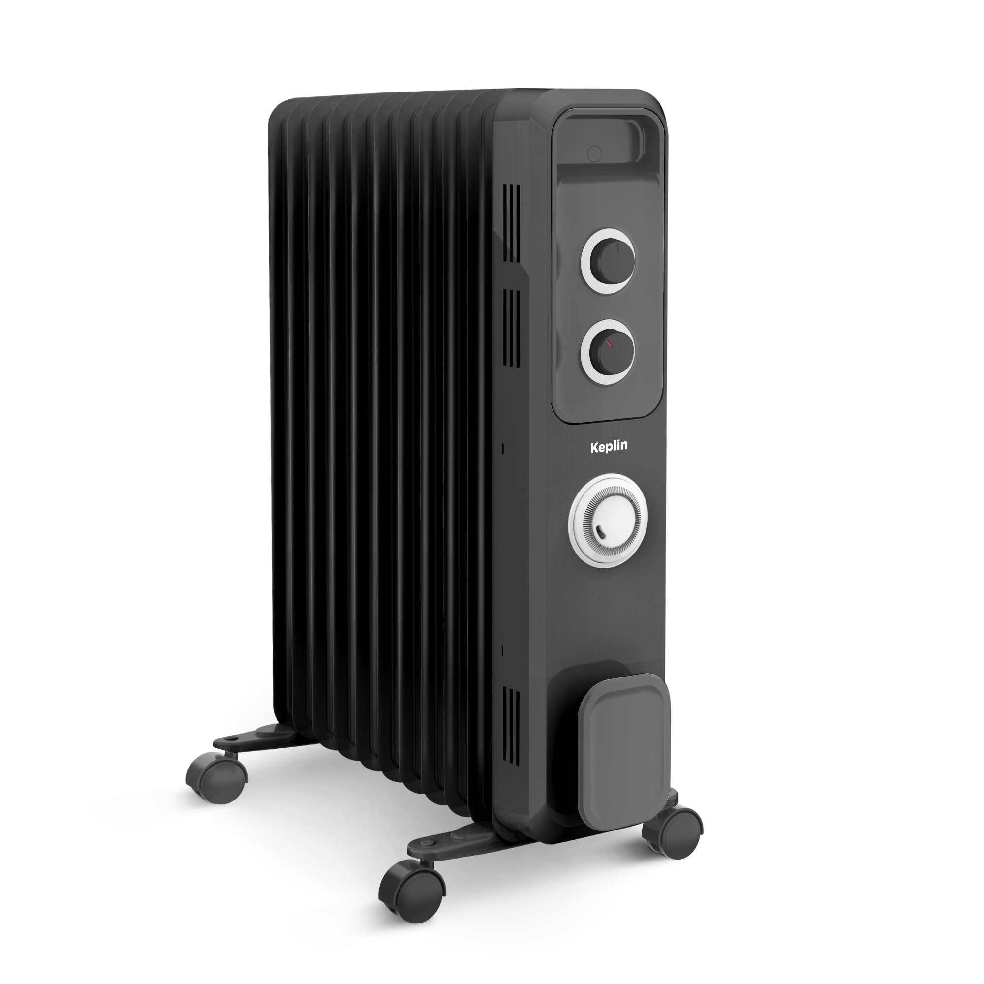 2500W Oil Filled Radiator With Timer - Efficient & Portable Electric Heater with Remote Control