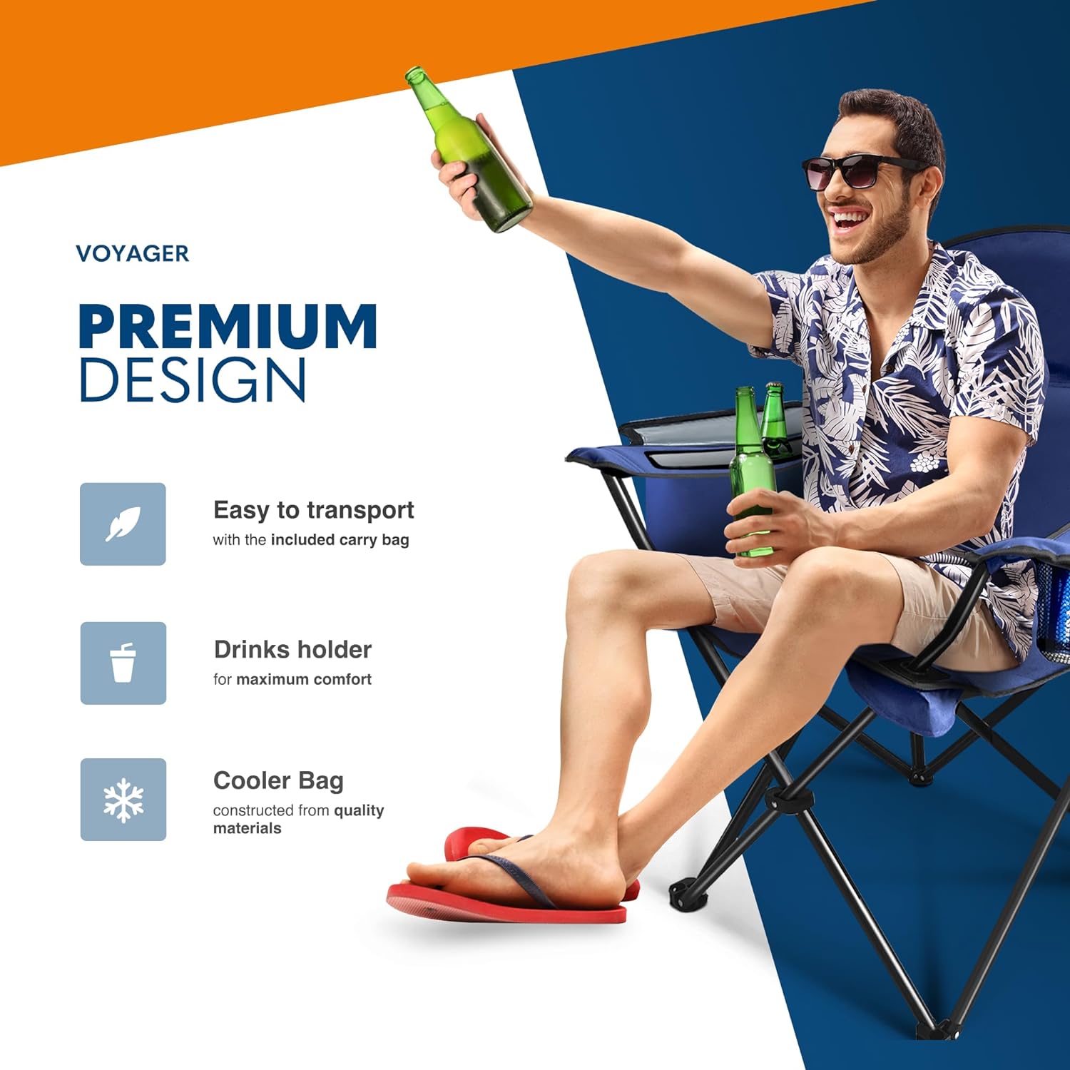 Voyager Folding Camping Chairs - UK
