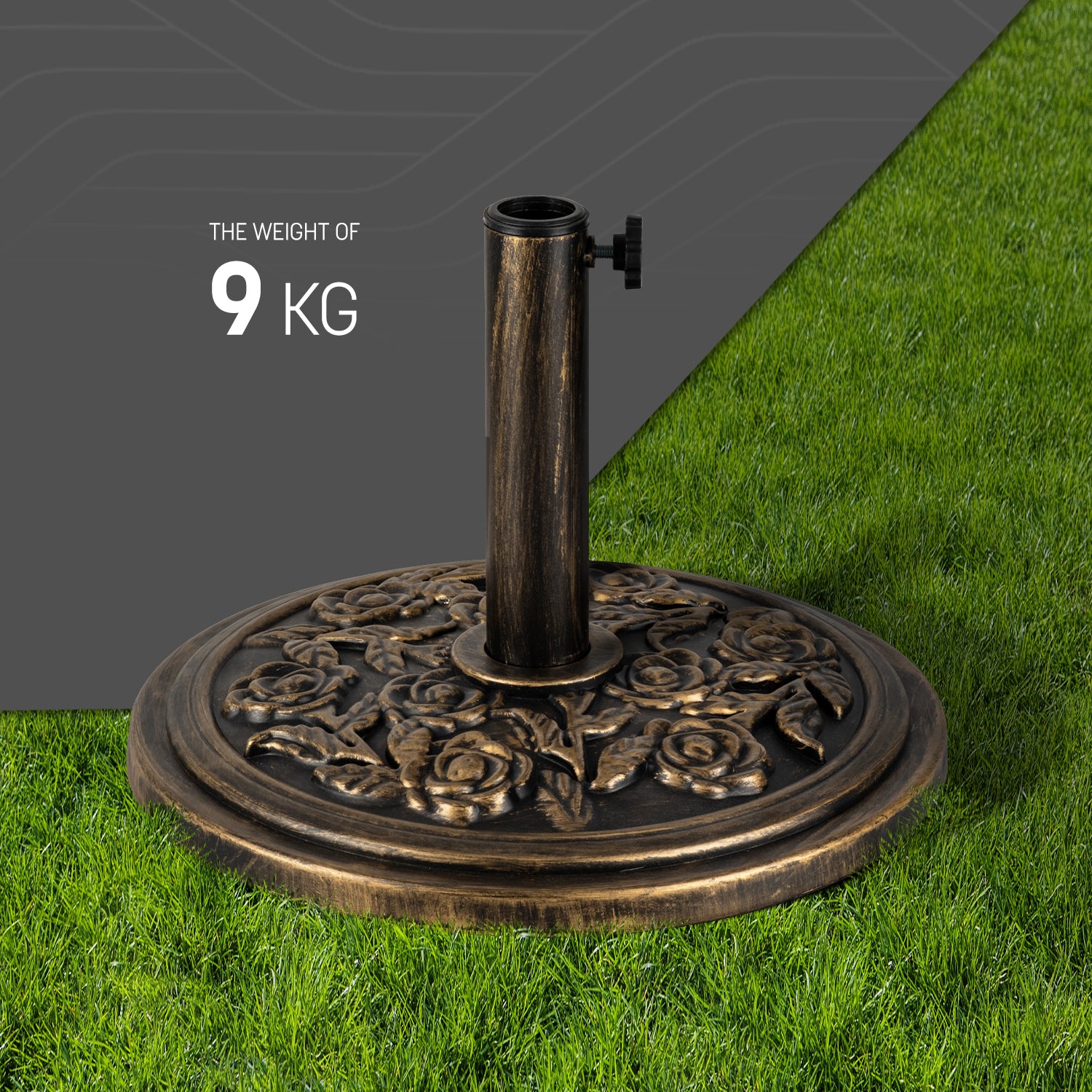 Parasol-Base-brown-9kg