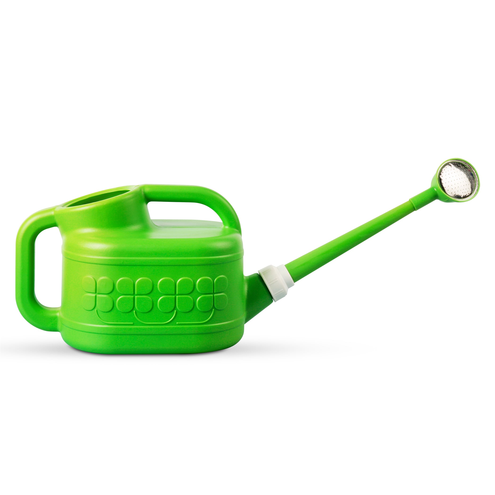 Keplin - 8L Plastic Watering Can with Stainless Steel Sprinkler Rose - Durable Garden Watering Jug for Plants & Flowers - Easy Pour Outdoor & Indoor Watering Can
