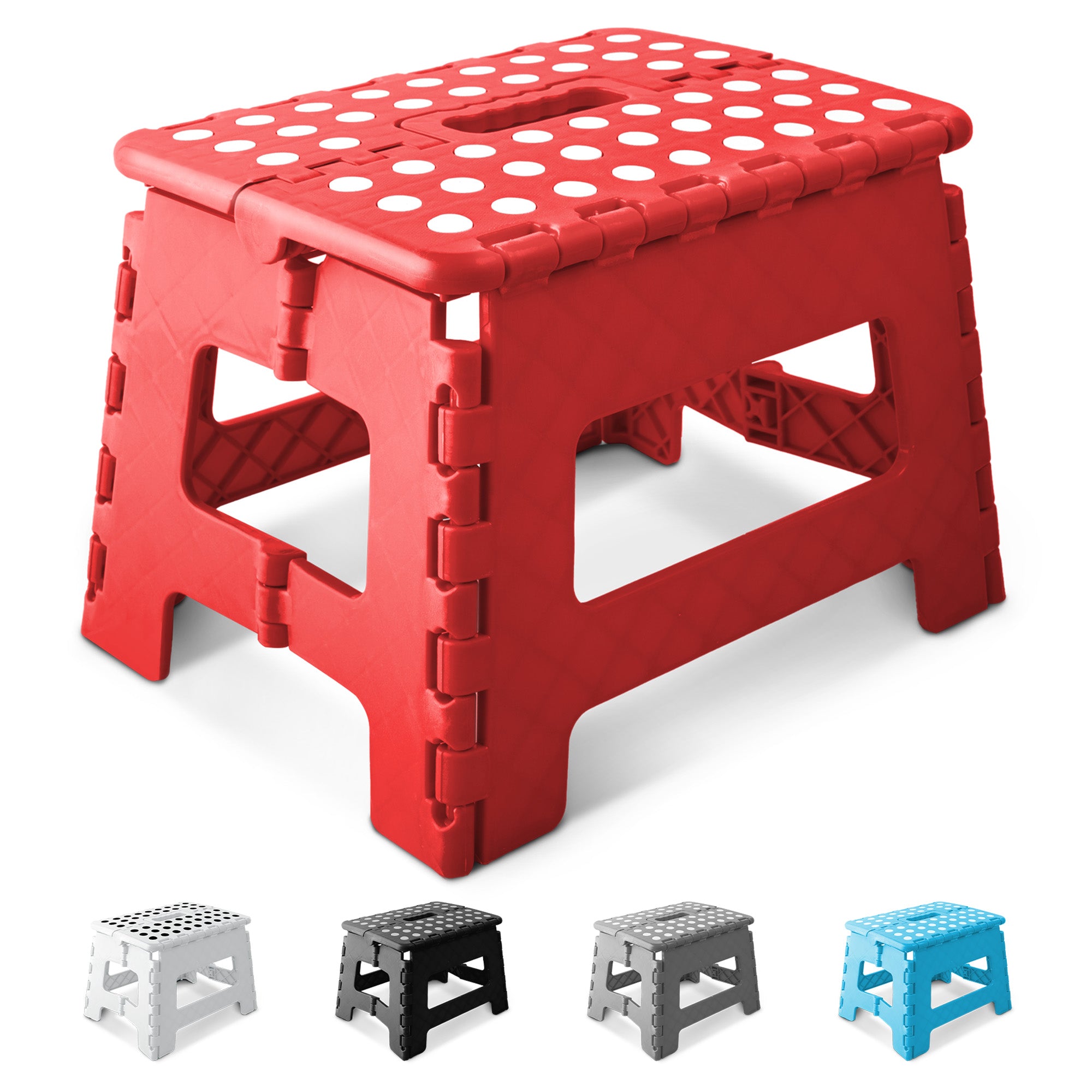 KEPLIN 9inch Heavy Duty Folding Step Stool