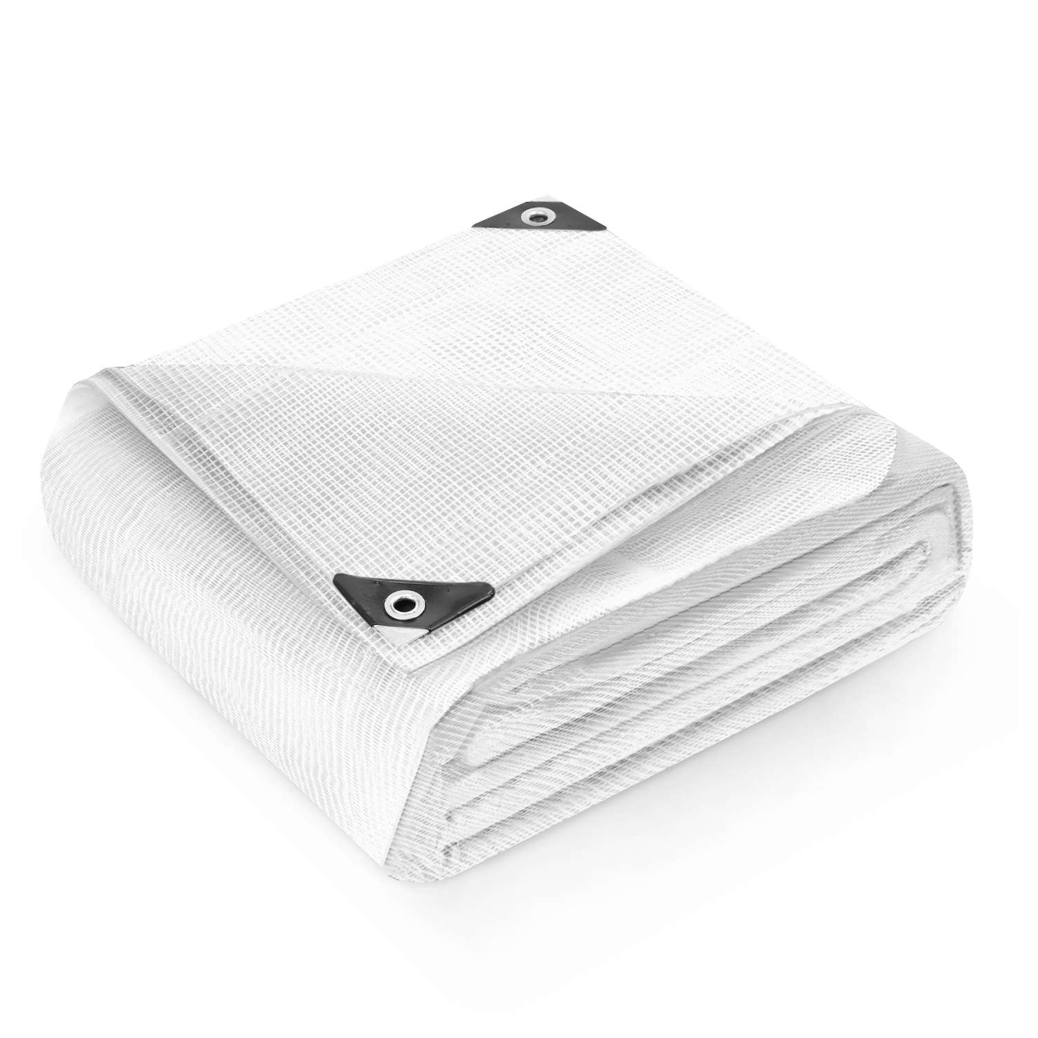 Keplin Heavy-Duty Waterproof Tarpaulin Cover Sheet - Mould-Resistant PE Material with Reinforced Edges & Metal Eyelets - Easy to Wash, Green - Perfect for Indoor & Outdoor Protection