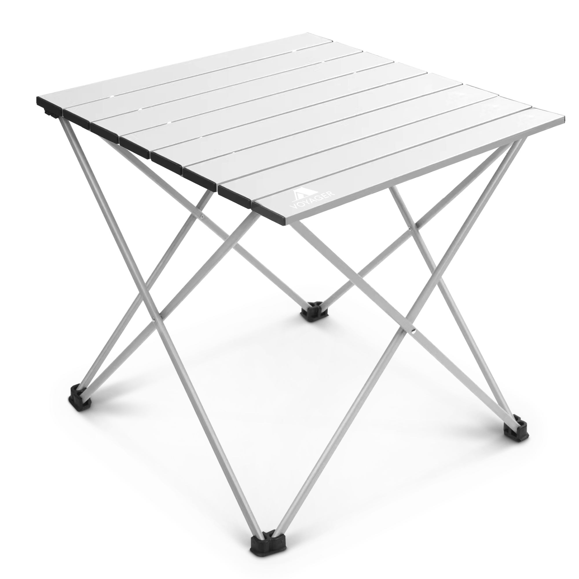 Voyager Camping Table – Foldable Outdoor Table with Adjustable Height, Extra Storage, Quick Setup, Lightweight & Durable – Compact Table for Camping, Picnic & Travel