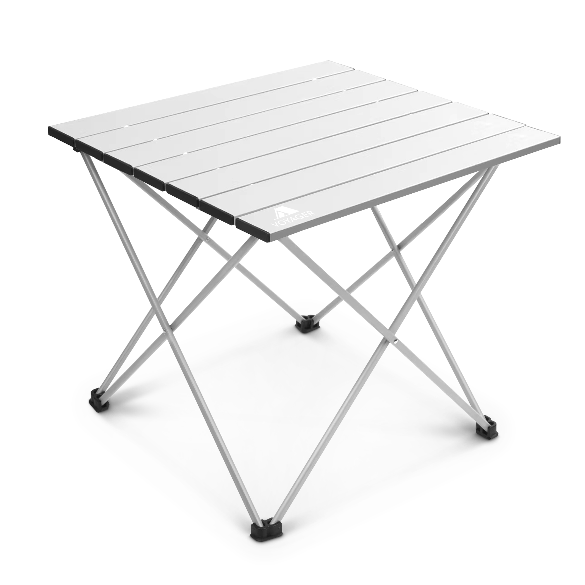 Voyager Camping Table – Foldable Outdoor Table with Adjustable Height, Extra Storage, Quick Setup, Lightweight & Durable – Compact Table for Camping, Picnic & Travel