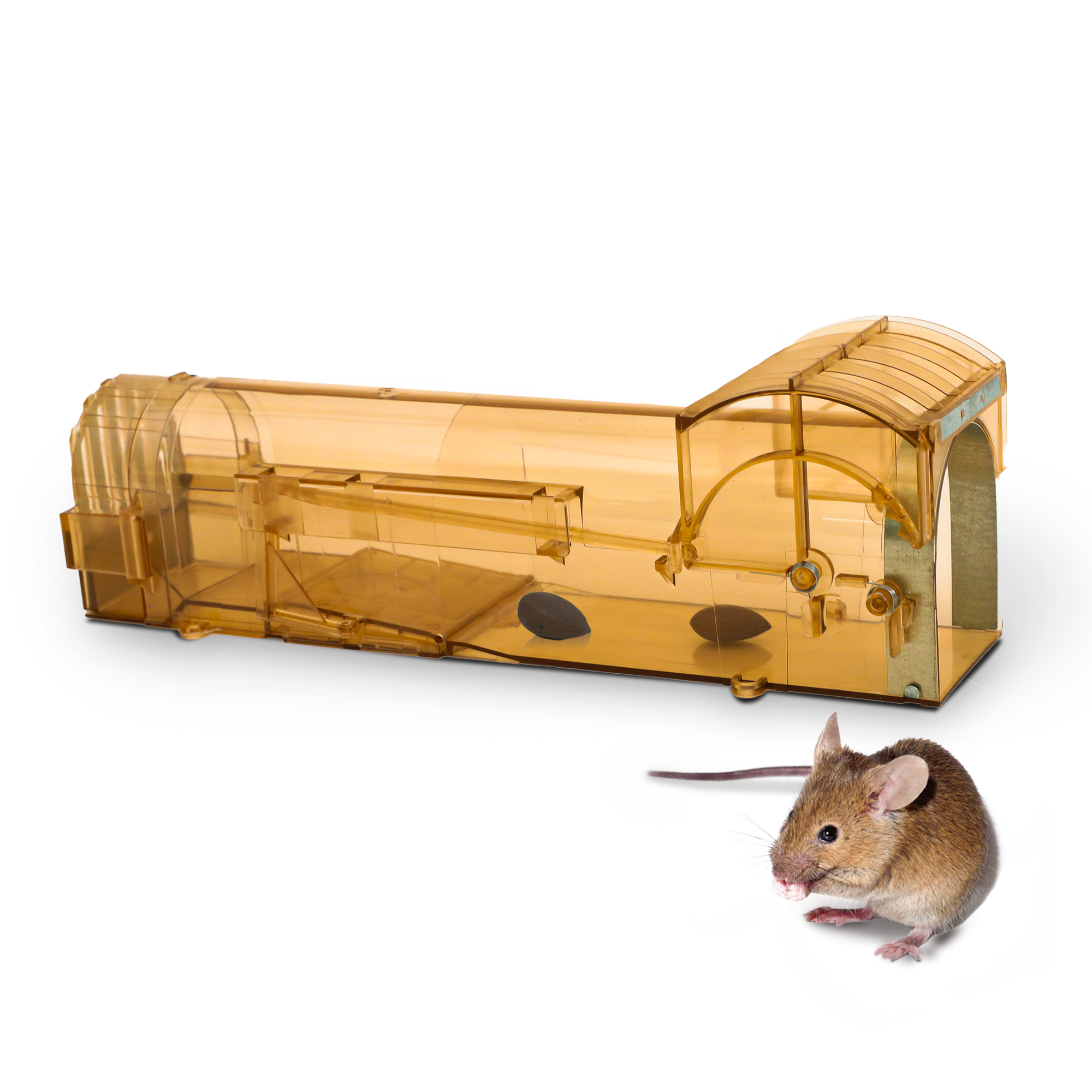 KEPLIN Humane Mouse Trap: Safe, Child & Pet-Friendly, Reusable, Easy to Clean, No-Touch Release