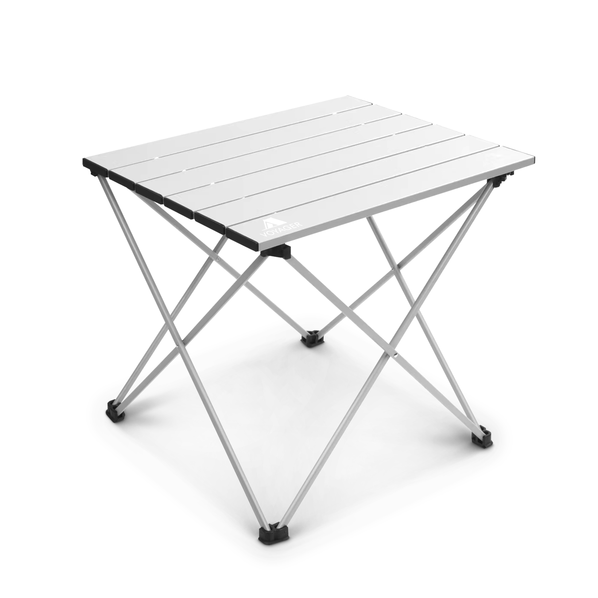 Voyager Camping Table – Foldable Outdoor Table with Adjustable Height, Extra Storage, Quick Setup, Lightweight & Durable – Compact Table for Camping, Picnic & Travel