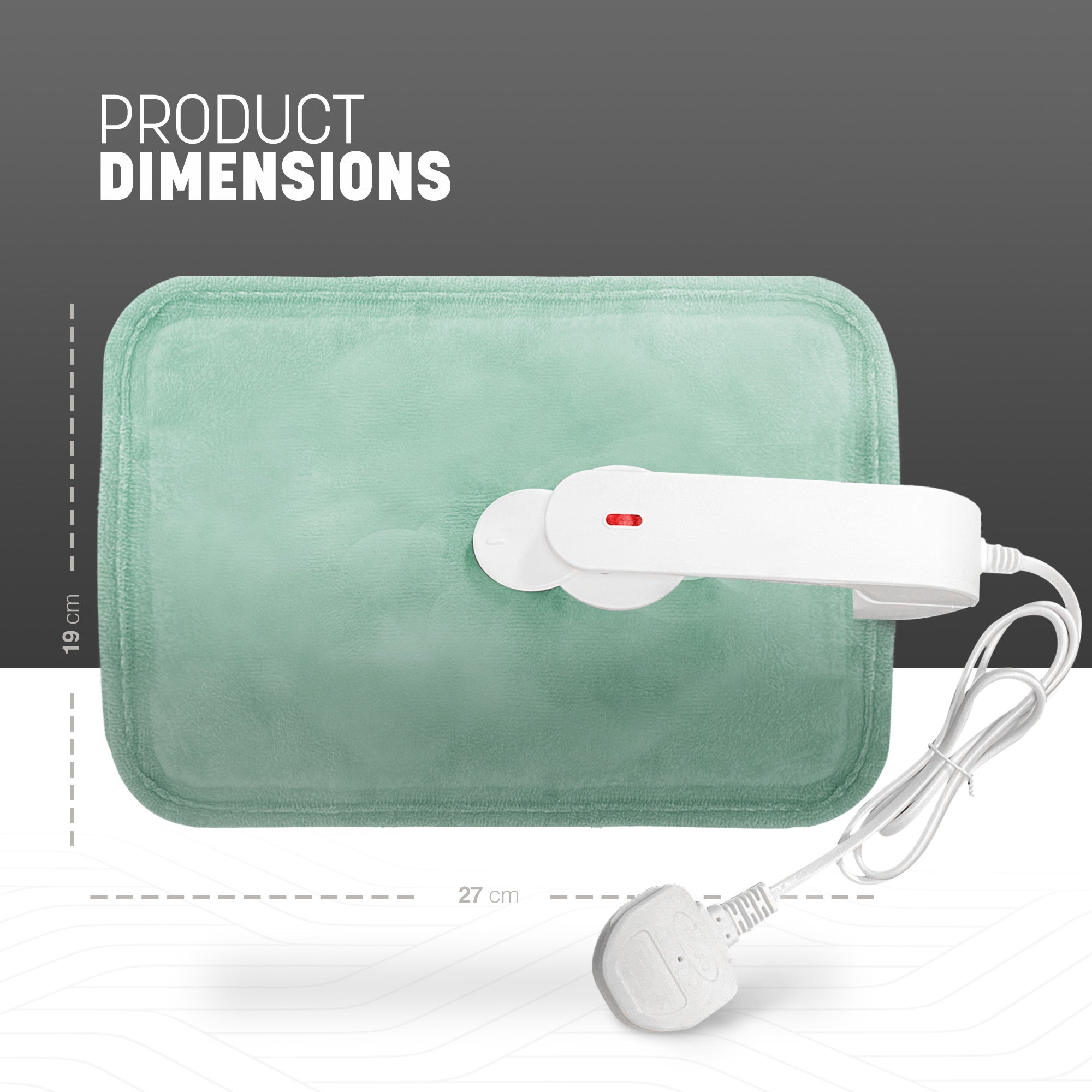 Rechargeable Electric Hot Water Bottle - Hand & Body Warmer, Fast Heating & Auto-Shut Off Function