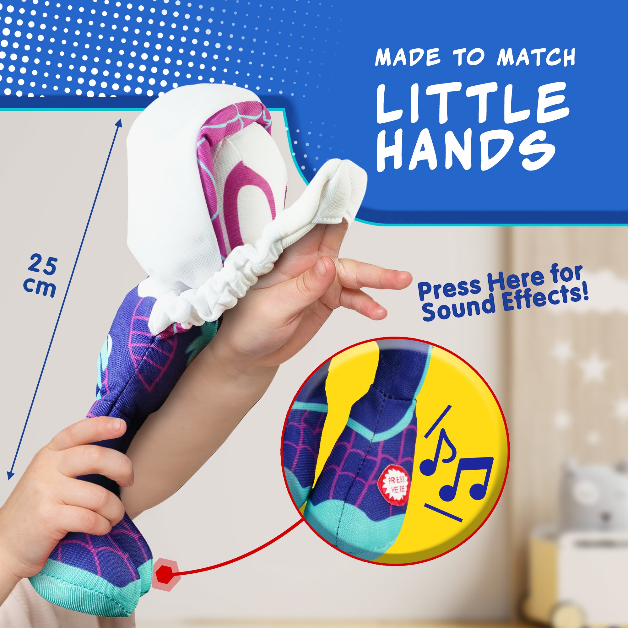 Marvel Spidey and His Amazing Friends – Slingshot Plush Spider-Man, Slingshot Ghost & Slingshot Spin Toy with Sound– Stretchable Arms for Launch Action – Soft & Durable Superhero Plush for Kids Toys for Boys & Girls