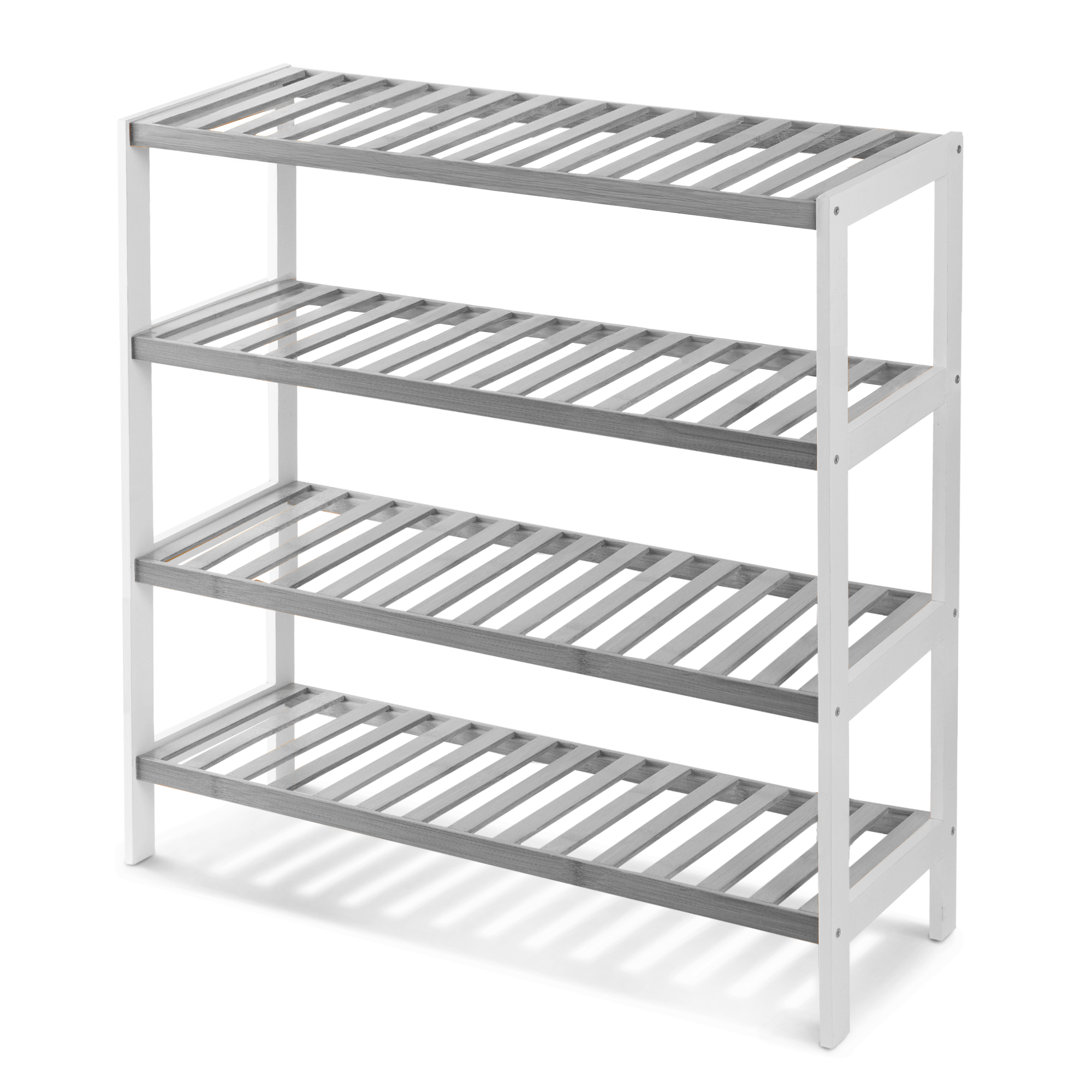 Keplin Bamboo Shoe Rack - 4 Tier