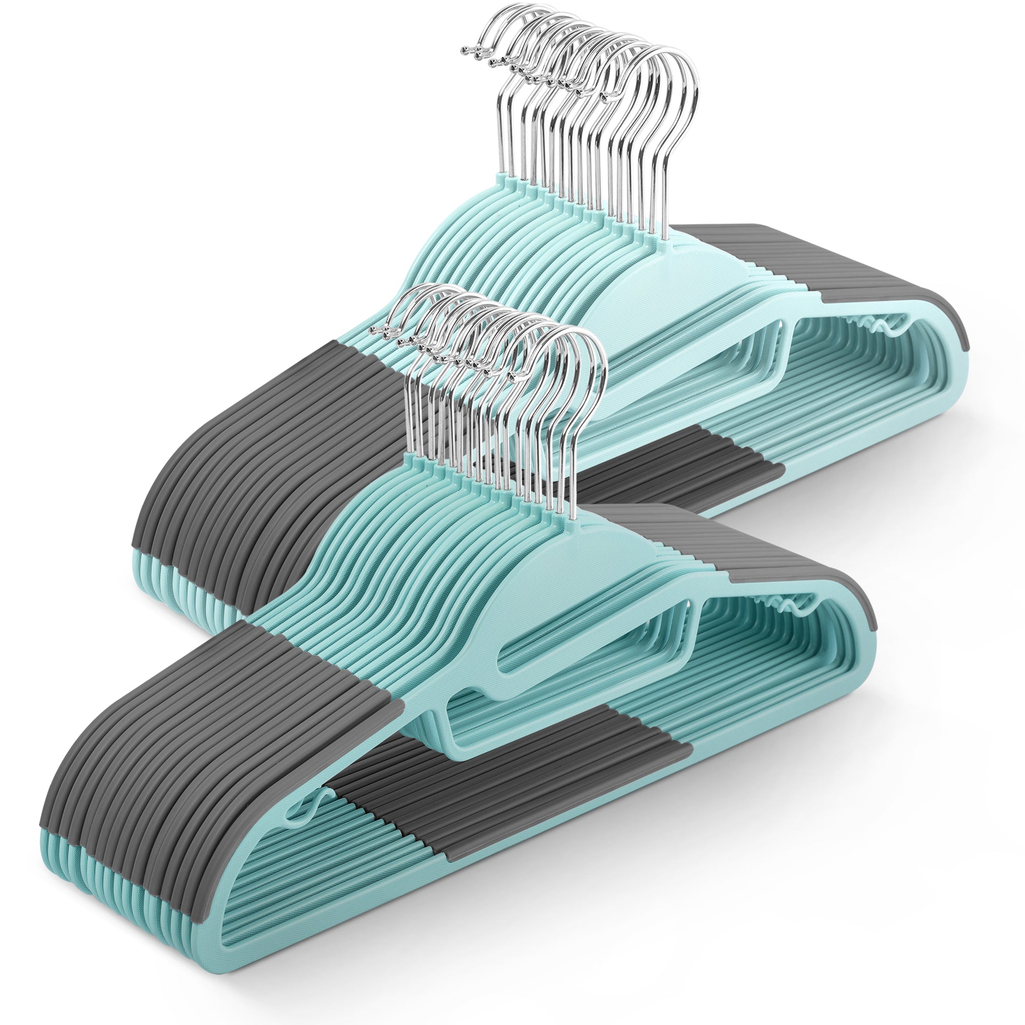 Slimline Non-Slip Clothes Hangers