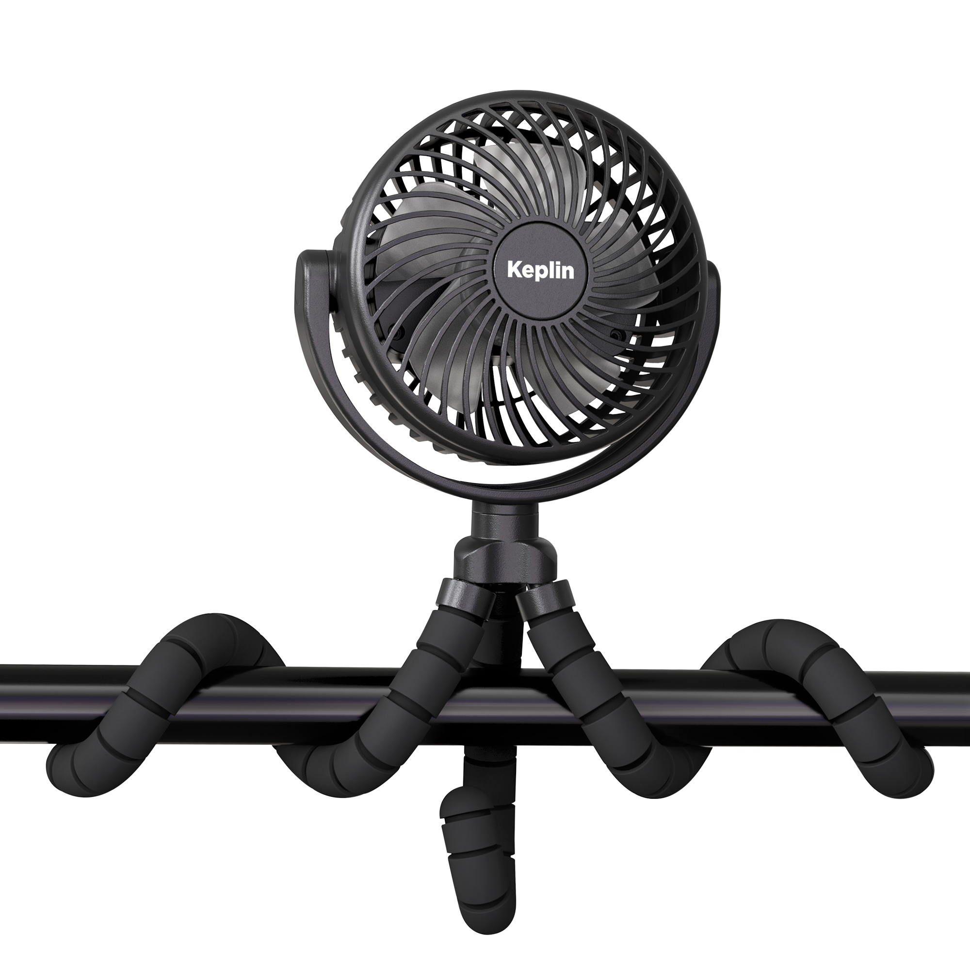 Portable & Rechargeable Handheld Fan with Flexible Handle - UK