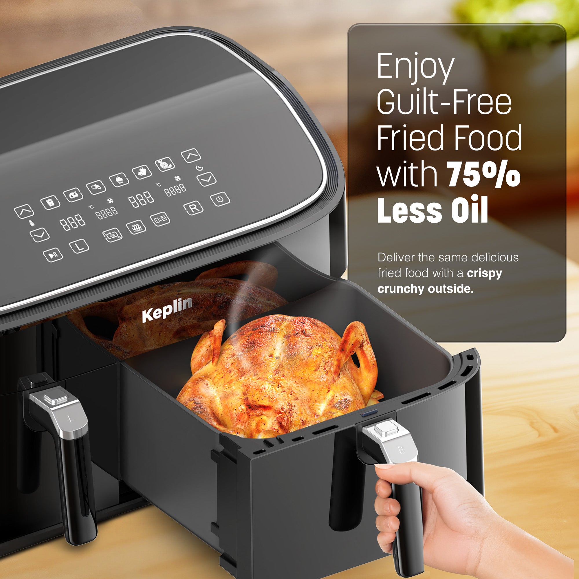 9.5L Dual Zone Air Fryer