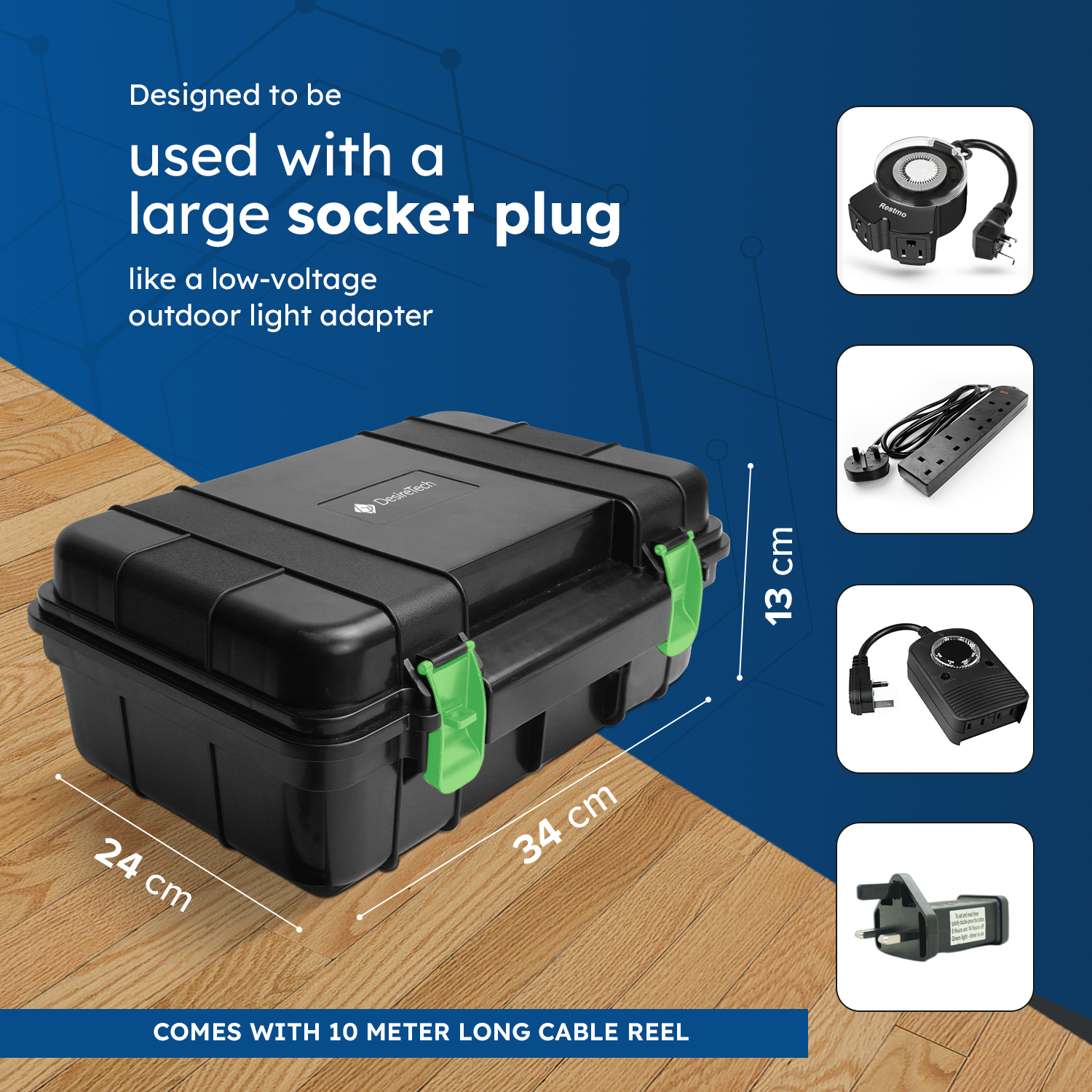 Desiretech Weatherproof Outdoor Electric Box