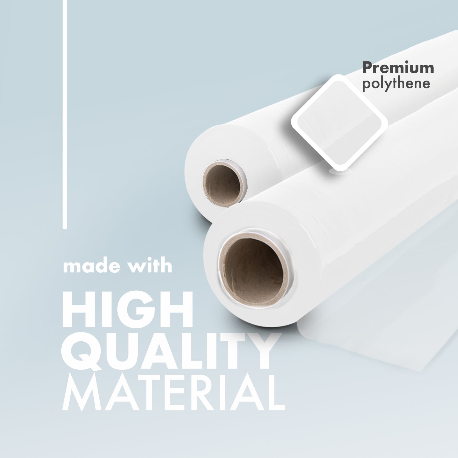 Merrimen Heavy Duty Pallet Stretch Shrink Wrap Roll | Strong & Secure Packaging Plastic Cling Film | Ideal for Packing, Moving Heavy Objects and Shifting Fragile Items (Black, 400mm x 150m)