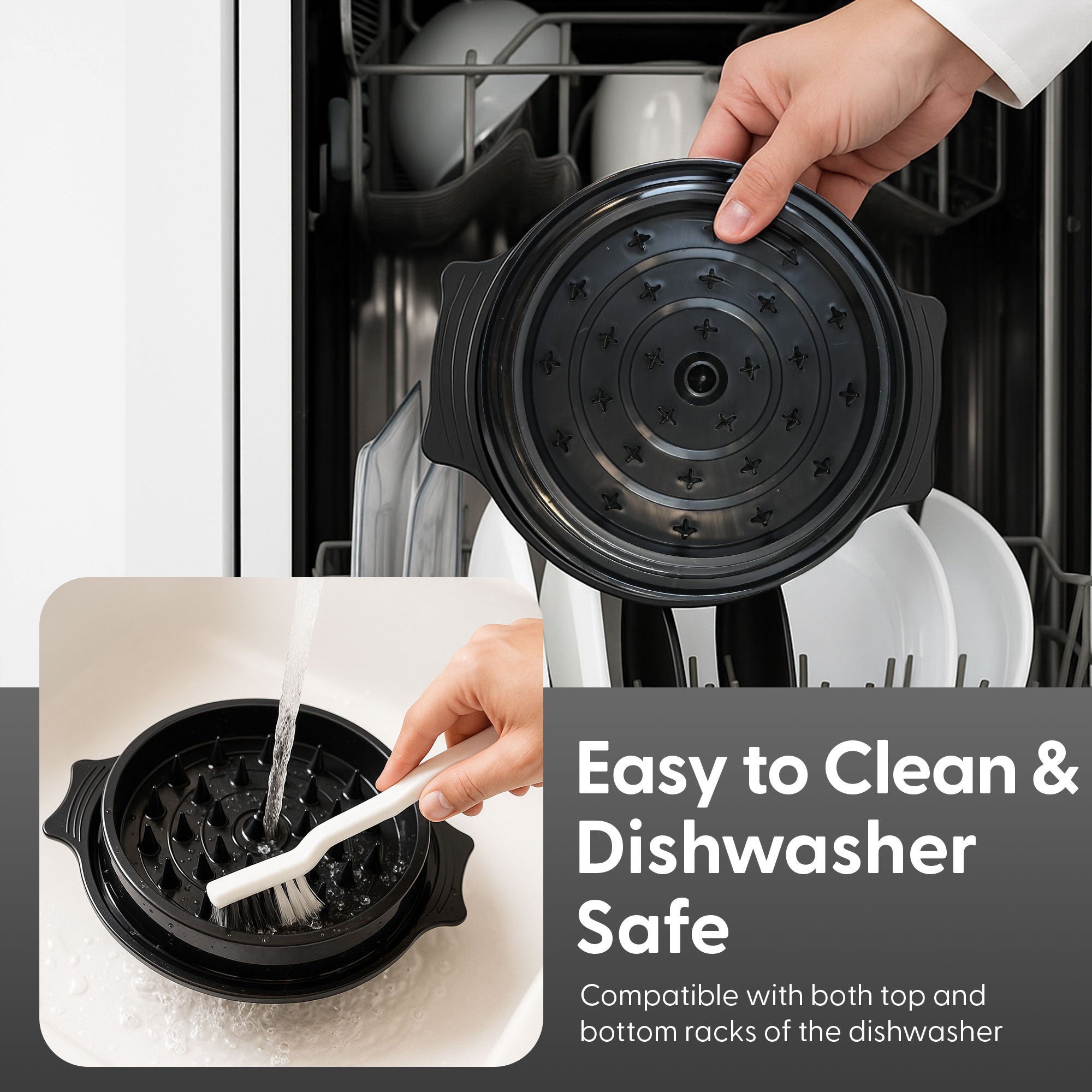 KEPLIN Chicken Shredder Tool - BPA-Free Meat Shredder with Anti-Slip Base & Ergonomic Grip - Dishwasher Safe Poultry Shredding Tool for Chicken, Pork, Beef - Quick Manual Meat Shredder