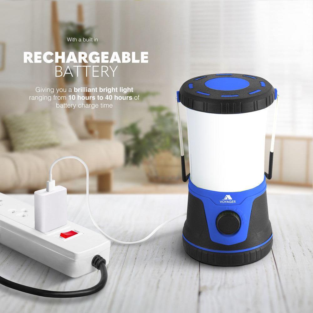 LED Camping Lantern - 1500 Lumen Light with Up to 40 Hours Battery Life