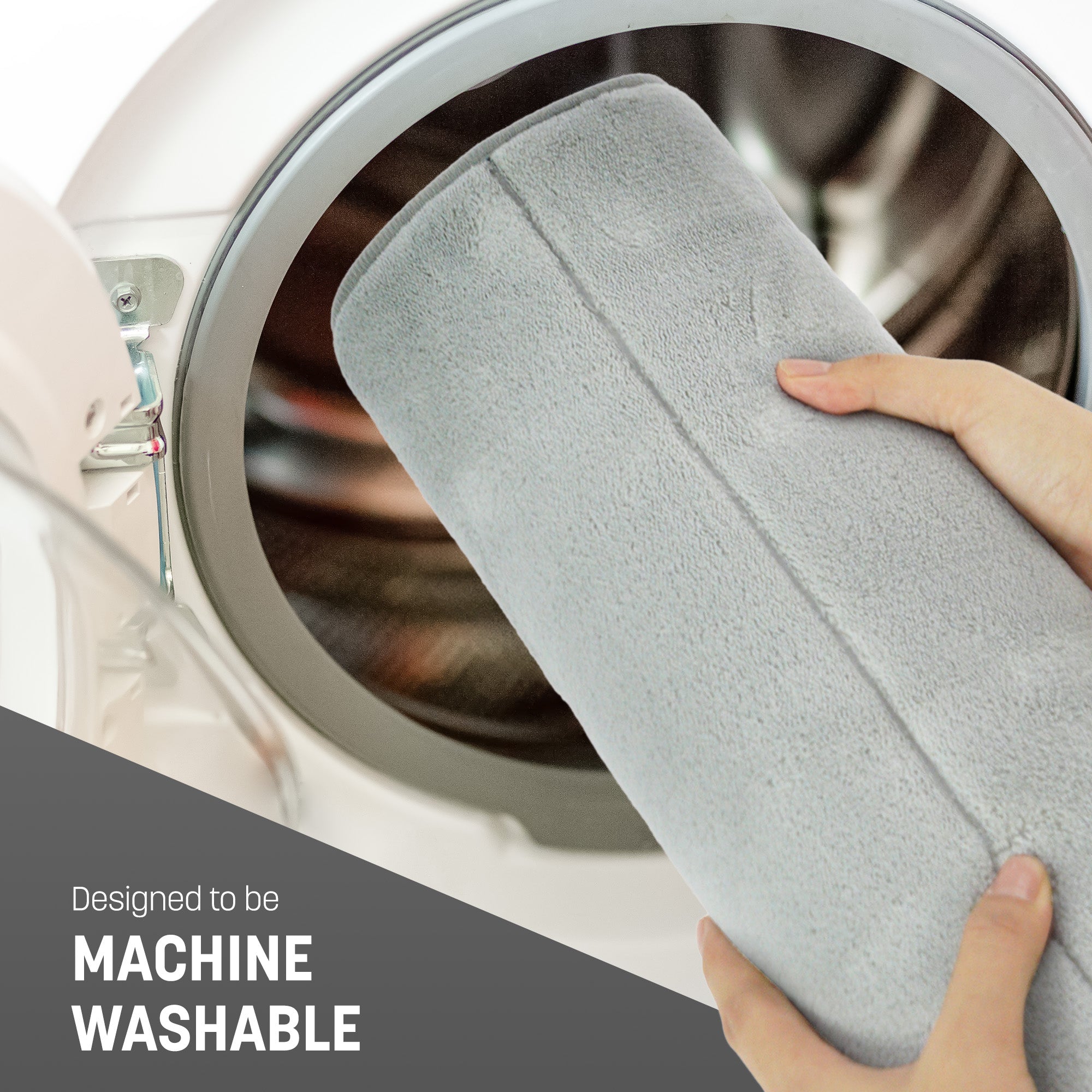 KEPLIN Ultra-Soft Memory Foam Bath Mat - Highly Absorbent, Non-Slip, Machine Washable Luxury for Bathroom Floors- 60x 90cm