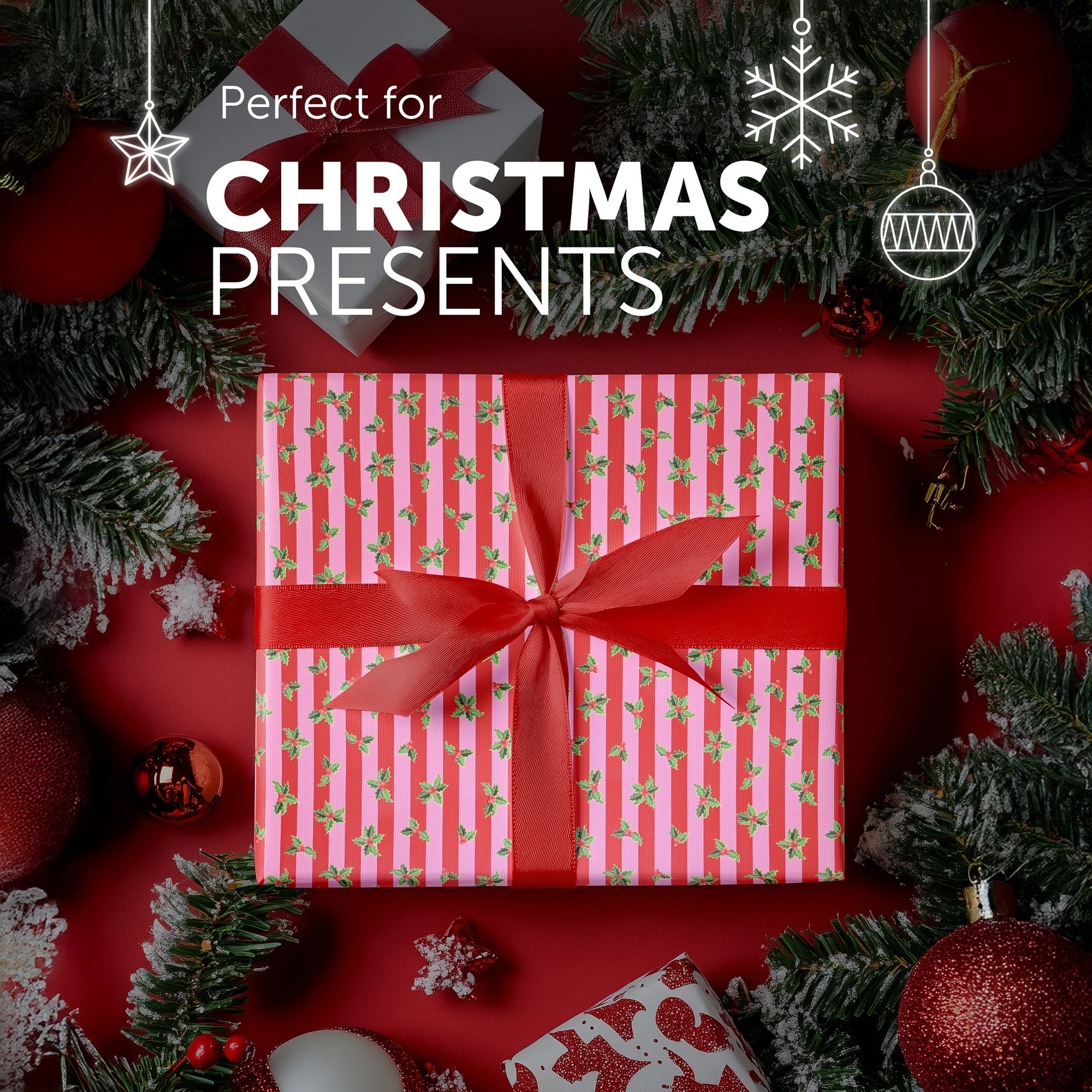 Kraft & Co 4 pack 69cm x 8M Gift Wrapping Paper Ideal for Gifts Arts & Crafts