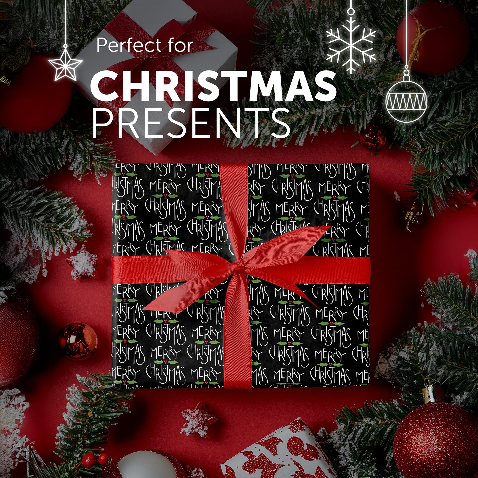 Kraft & Co 4 pack 69cm x 8M Gift Wrapping Paper Ideal for Gifts Arts & Crafts