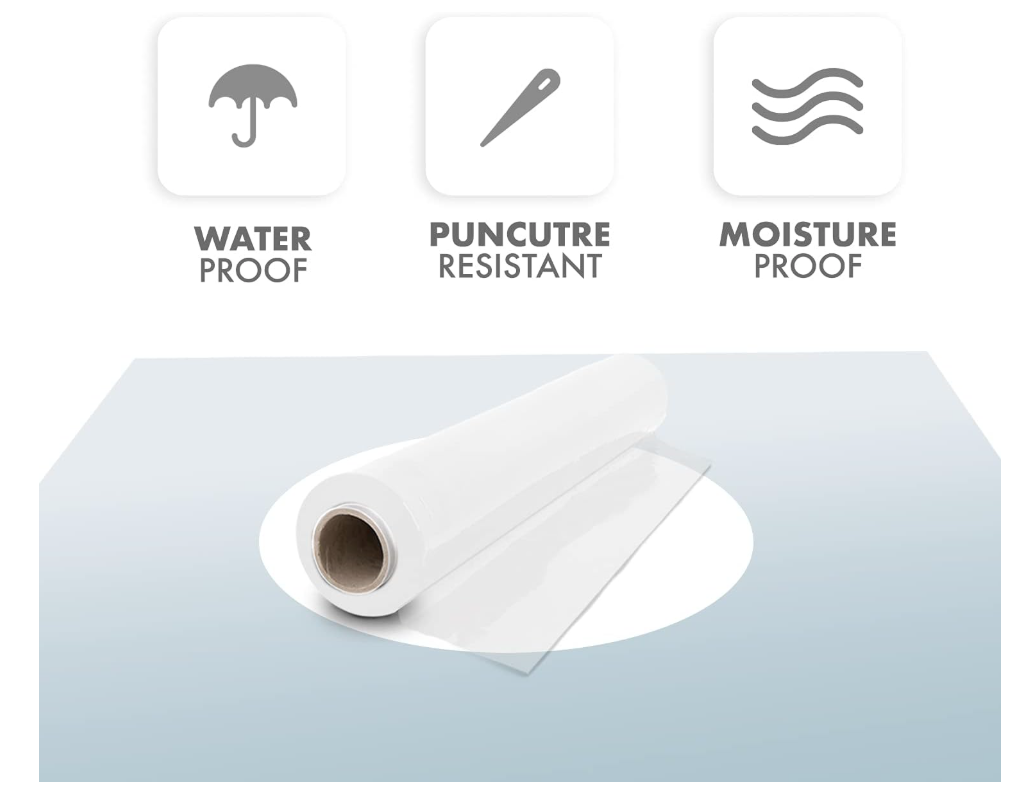Merrimen Heavy Duty Pallet Stretch Shrink Wrap Roll | Strong & Secure Packaging Plastic Cling Film | Ideal for Packing, Moving Heavy Objects and Shifting Fragile Items