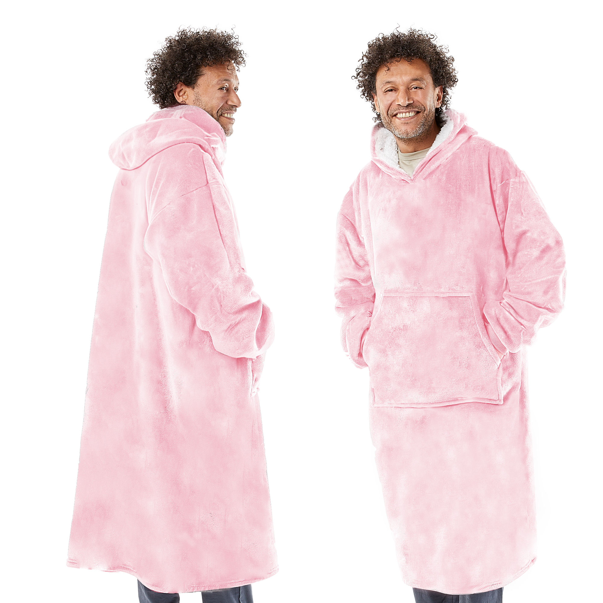 Thermal, Soft & Long-length Throw Hoodie in all Sizes & Colours - UK