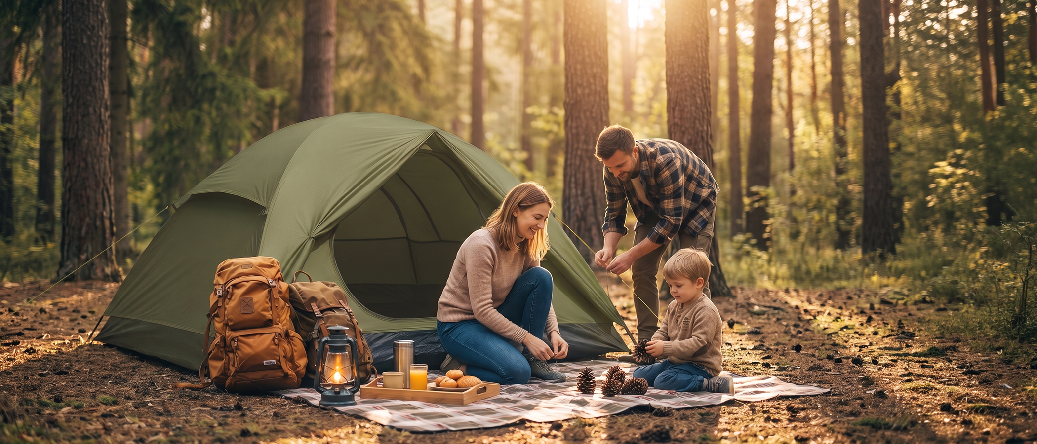 <p>Your home in<br/>The great outdoors</p>