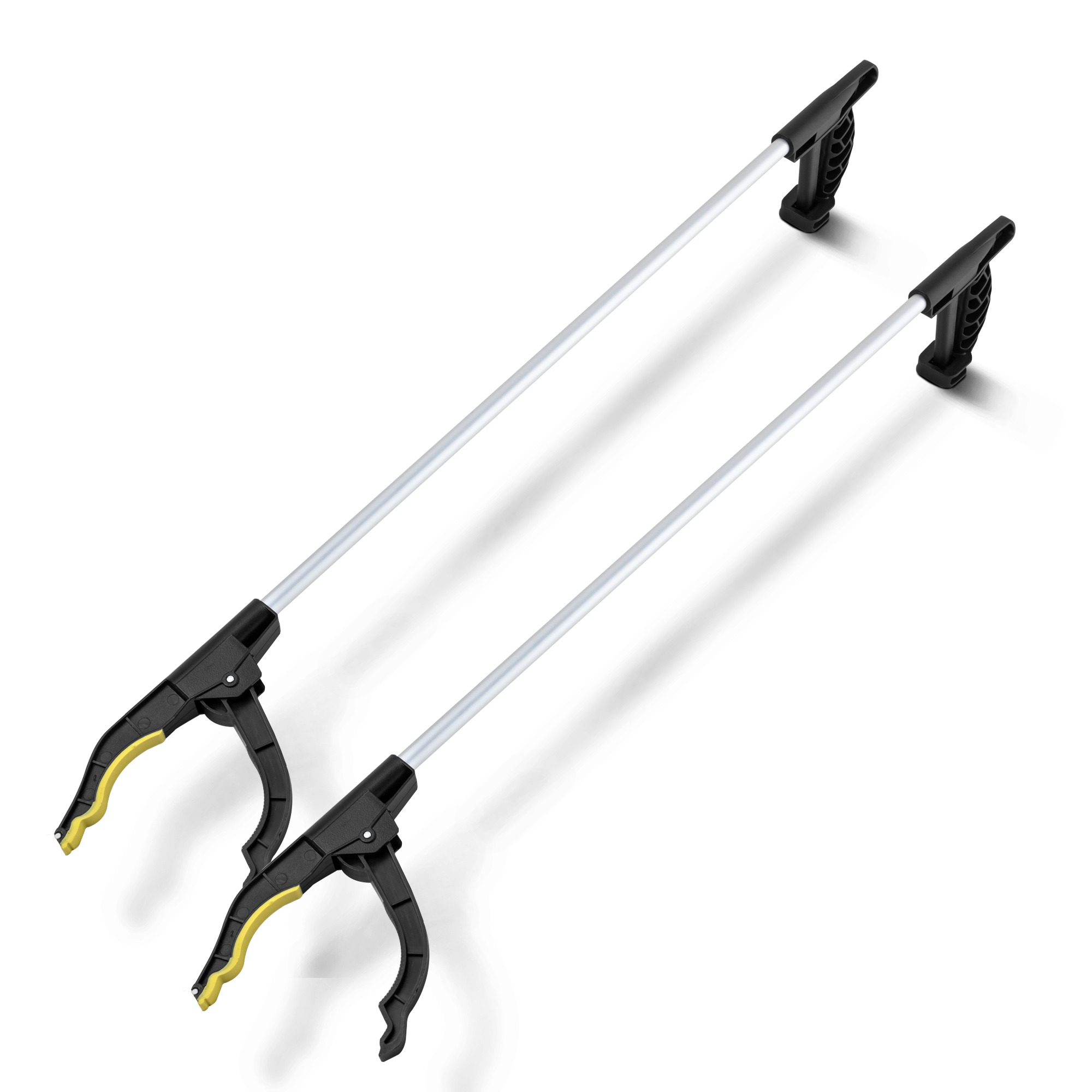 Litter Picker Ergonomic Long Reach Handle 30 Inch Garden Tool - Magnetic Pick Up