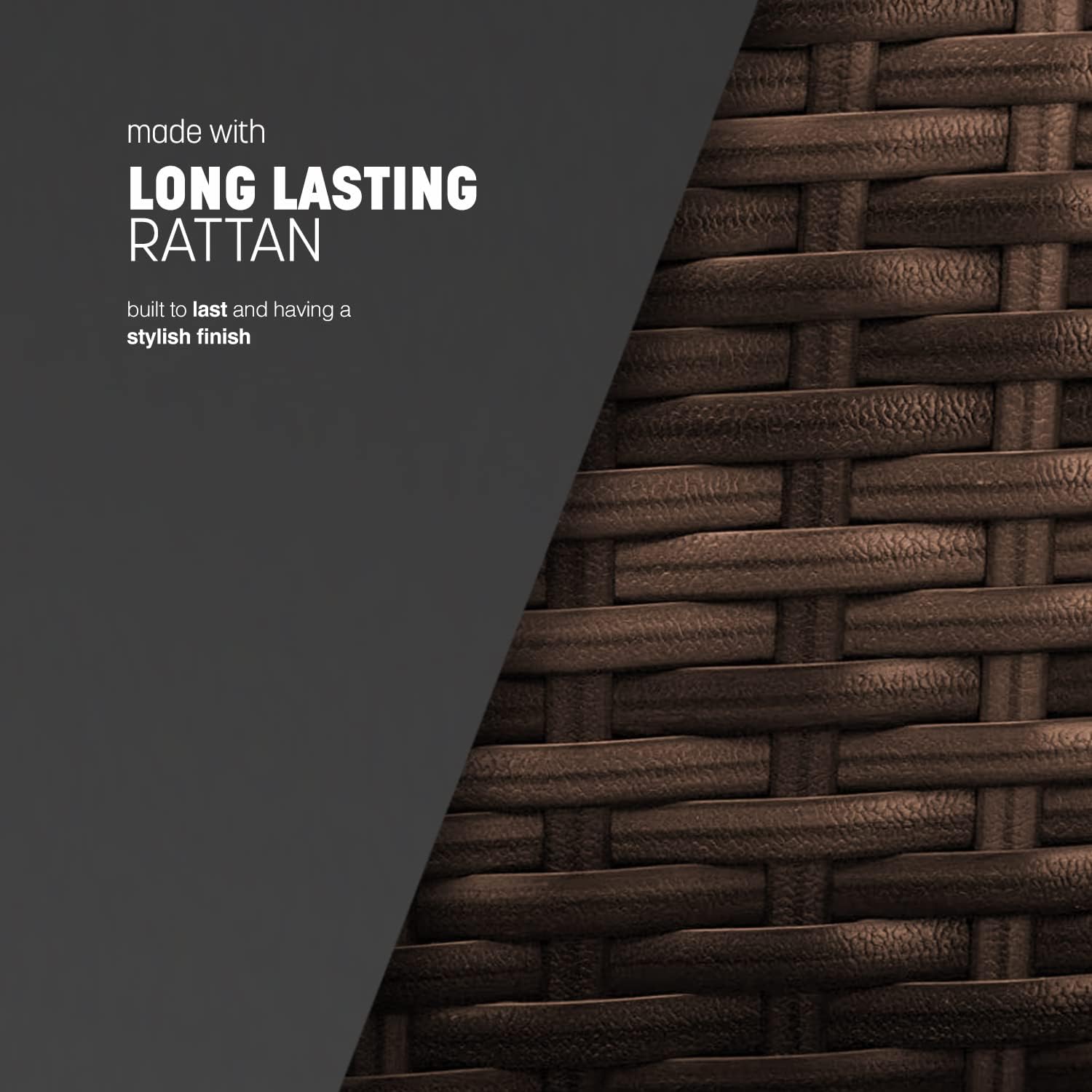 Rattan Garden Furniture - 8-Seater for Patio, Lawn & Conservatory - UK