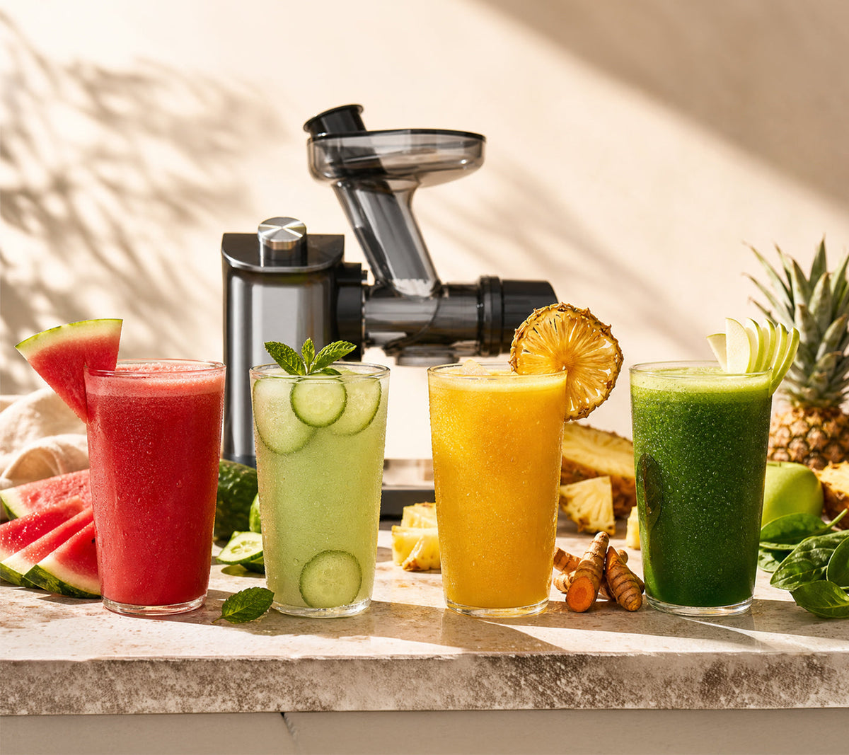 6 Summer Cocktails and Mocktails to Make with Your Juicer