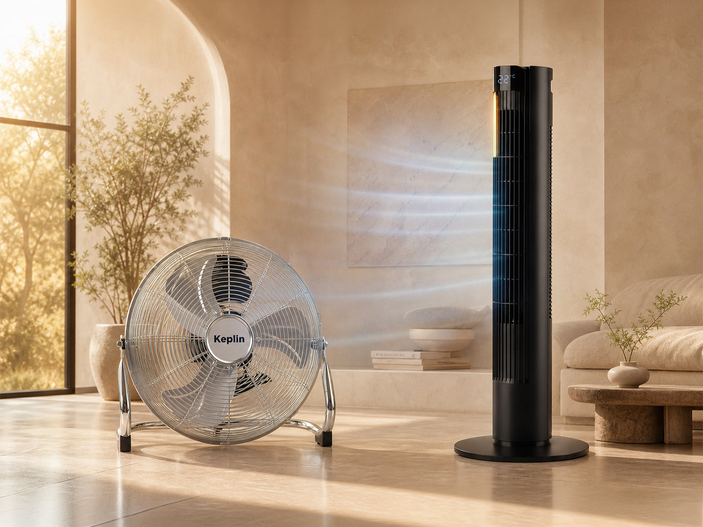 Tower Fan vs High Velocity Floor Fan: Which One Is Right for Your Space?