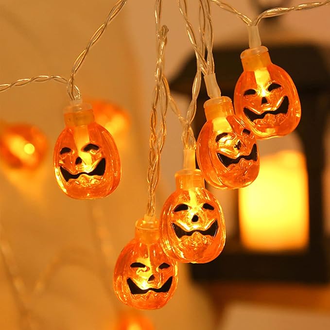 Halloween Pumpkin String Lights