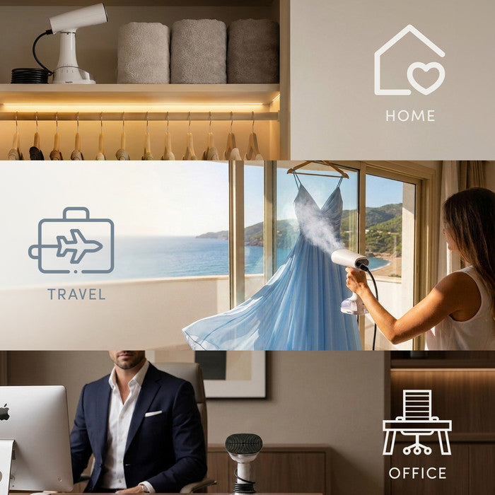 Keplin Handheld Garment Steamer for Home Travel and Office Use UK
