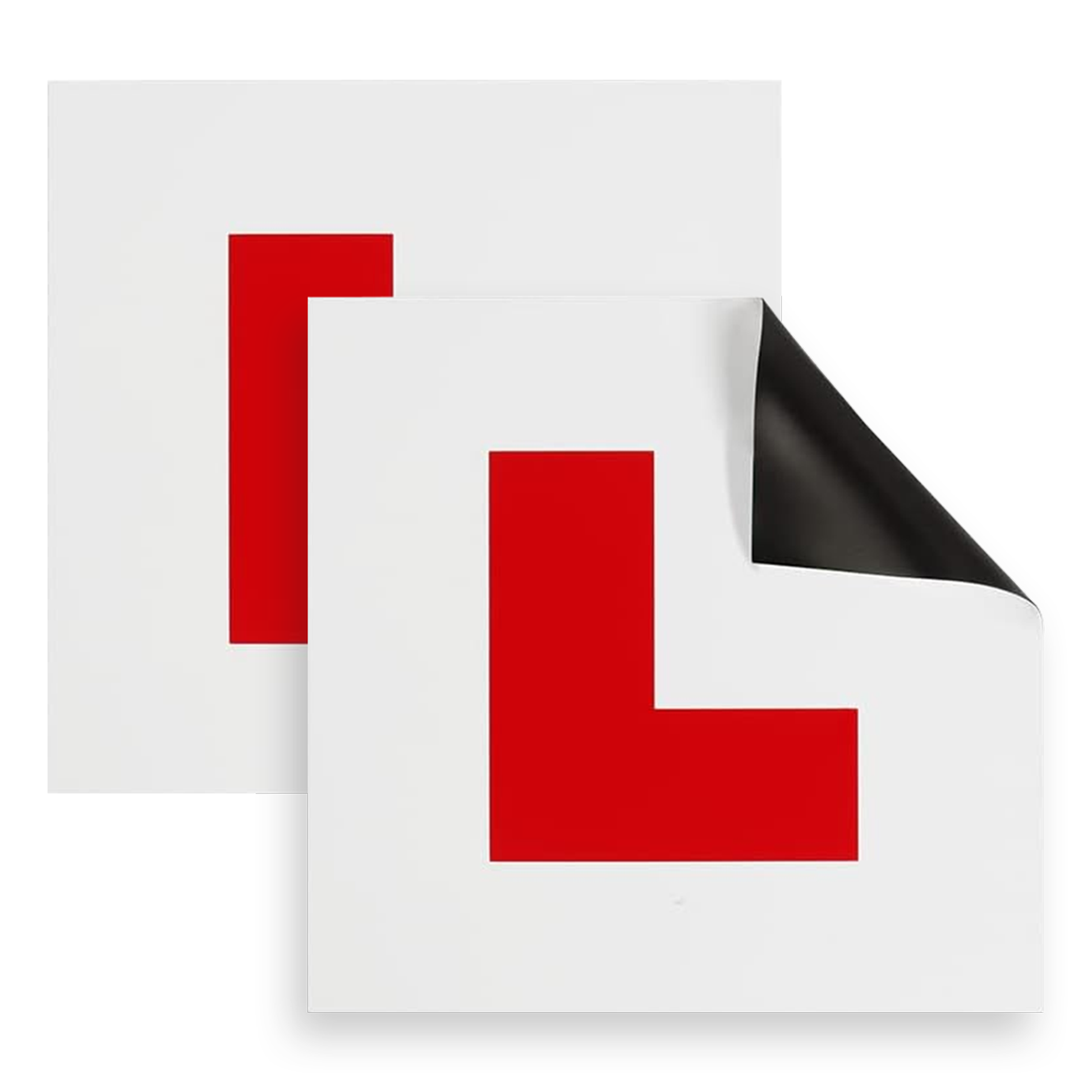 Magnetic L & P Plates for Car – image 7