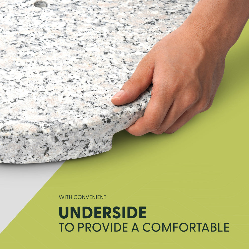 12kg Granite Parasol Base Features – All Weather Outdoor Garden Umbrella Stand UK