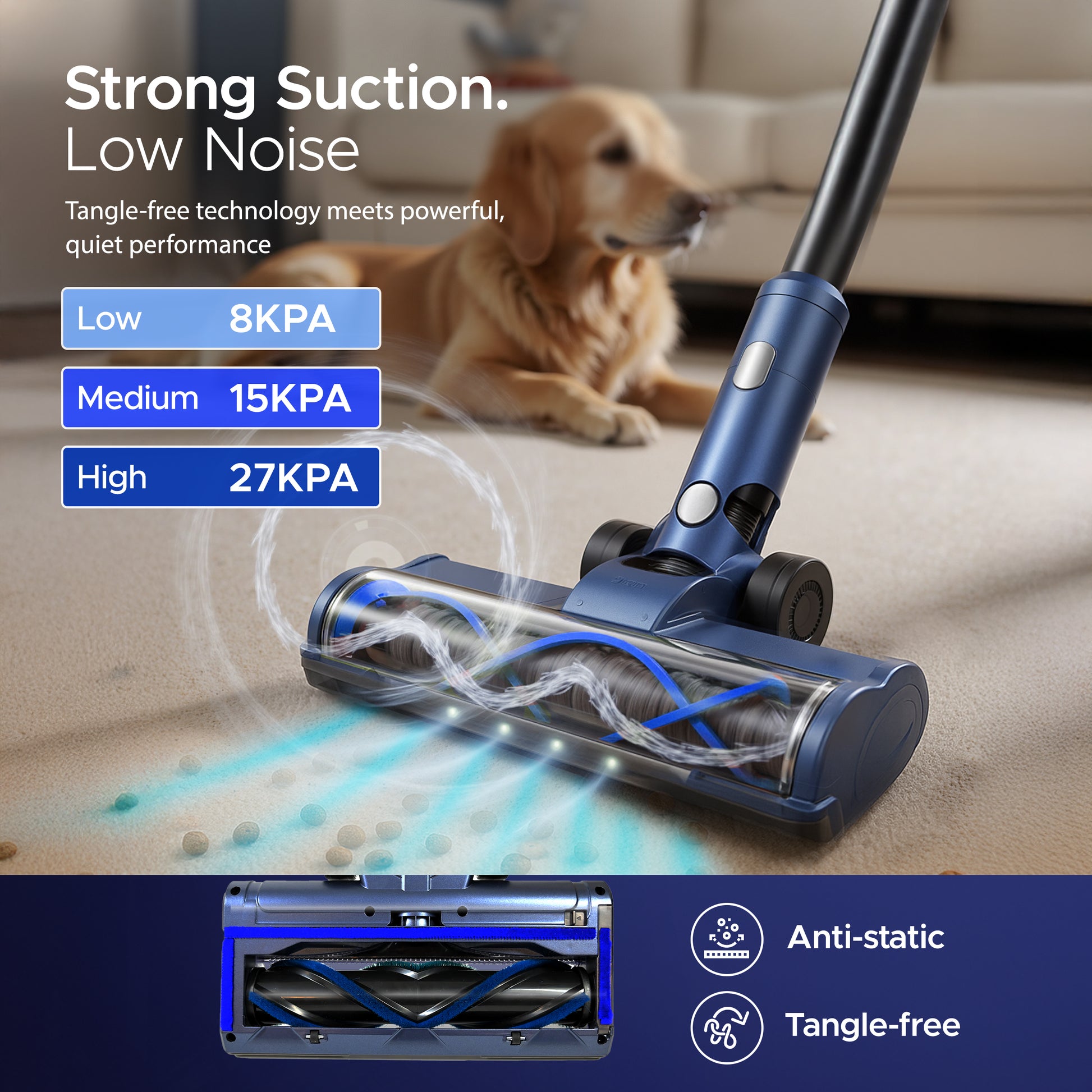 350W Cordless Vacuum Cleaner - 3 Speed – image 3