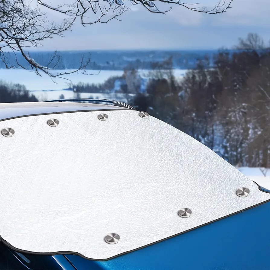 Heavy Duty Car Windscreen Cover Frost Ice Protection UK