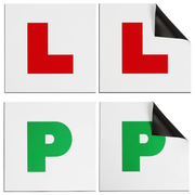 Magnetic L & P Plates for Car