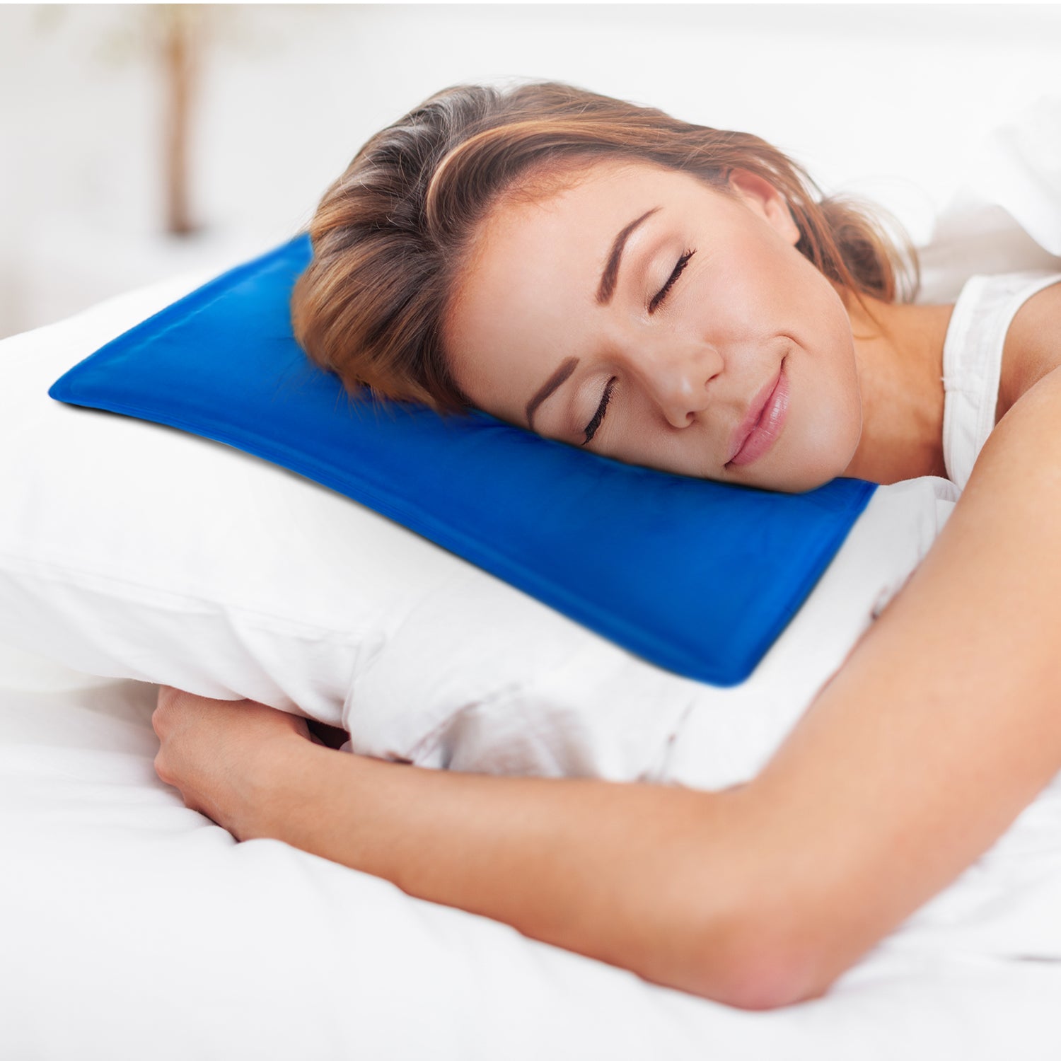 Cooling Gel Pillow Pads Helps with Flu Fevers Migraine Headaches