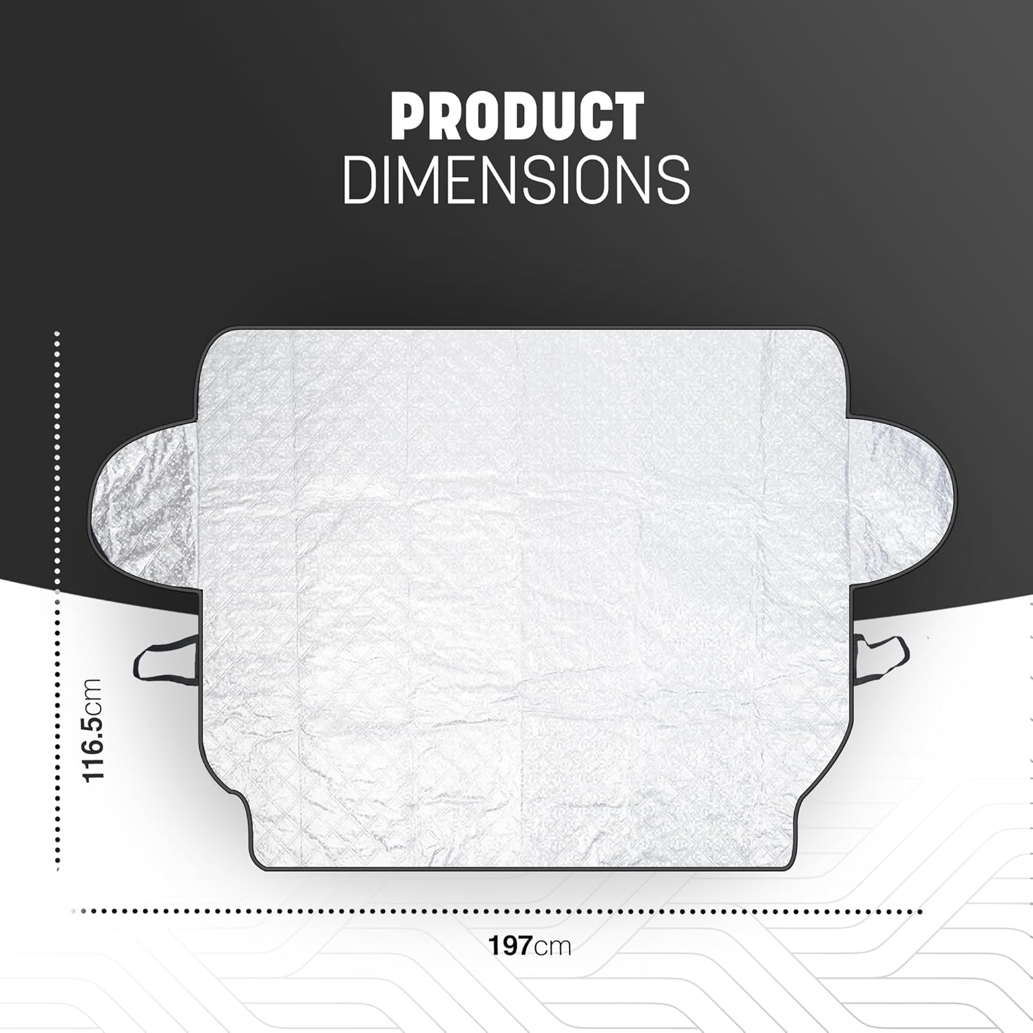 Waterproof Car Windscreen Cover Heavy Duty Anti-Frost UK
