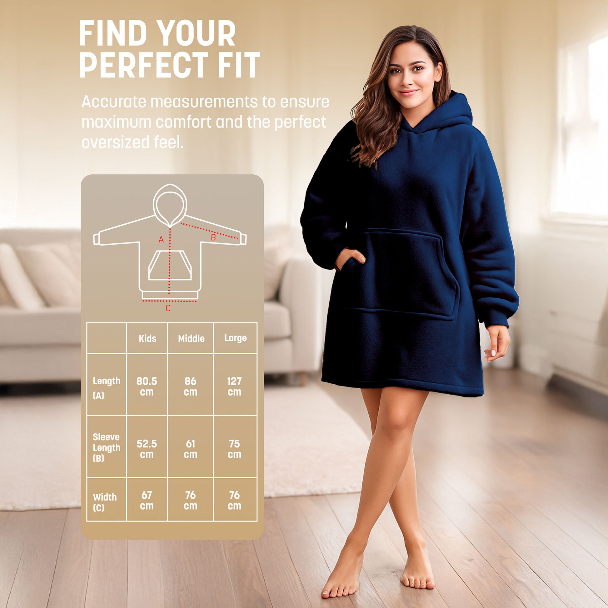Oversized Blanket Hoodie – image 21